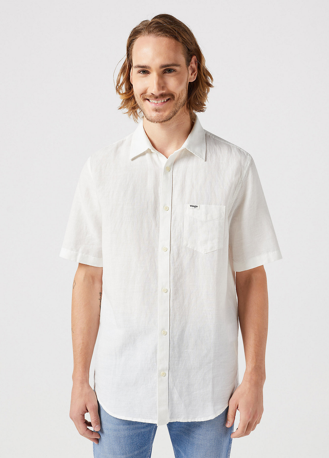 Wrangler - Worn White - Férfi ing