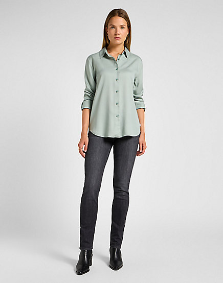 Lee - Pocketless Shirt / Pond - Női ing