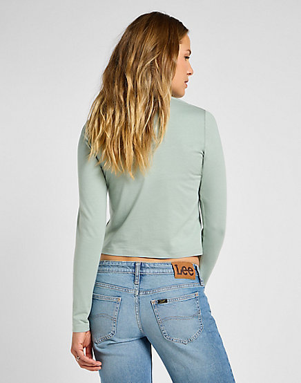 Lee - LS Turtleneck / Pond - Női póló