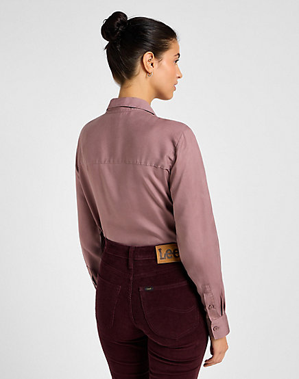 Lee - Pocketless Shirt / Dreamy Mauve - Női ing