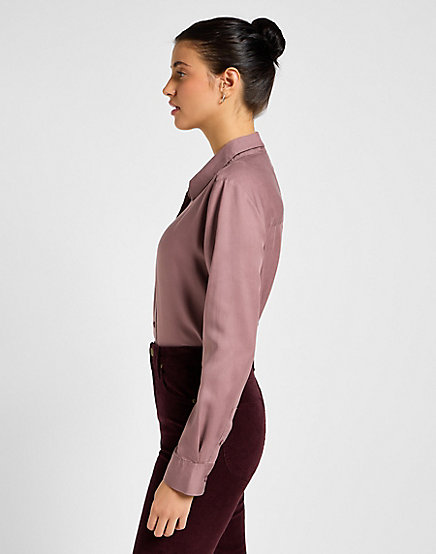 Lee - Pocketless Shirt / Dreamy Mauve - Női ing