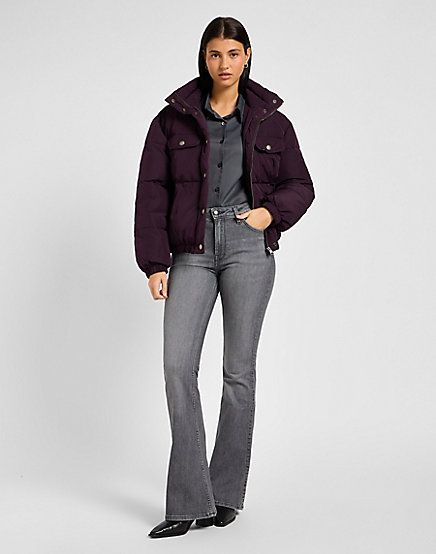 Lee - Pocketless Shirt / Dark Muted Gray - Női ing