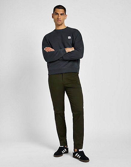 Lee - Workwear / Washed Black - Férfi pulóver