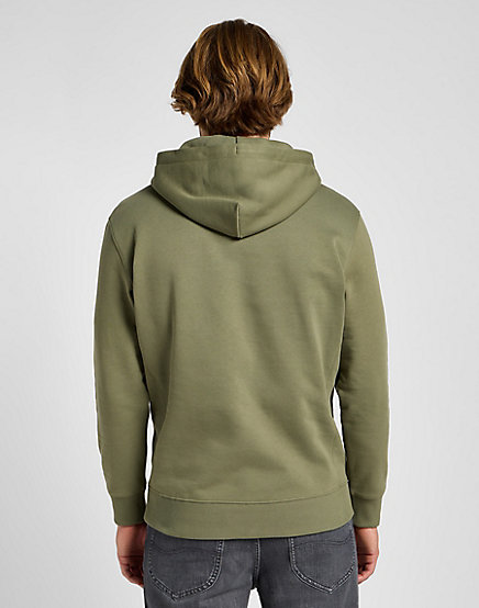 Lee - Plain Hoodie / Mercantile Green - Férfi pulóver
