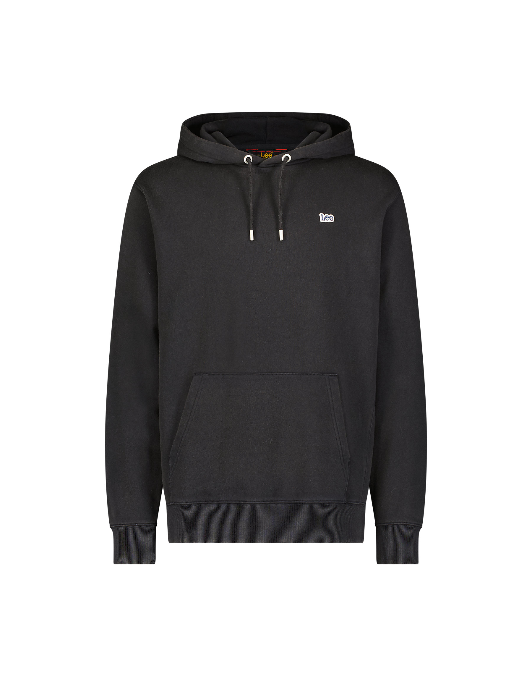 Lee - Plain Hoodie / Unionall Black - Férfi pulóver
