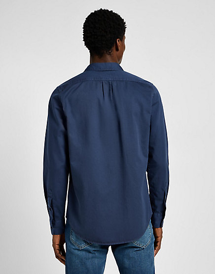 Lee - Patch Shirt / Mood Indigo - Férfi ing