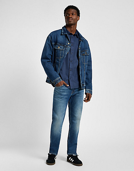 Lee - Patch Shirt / Mood Indigo - Férfi ing