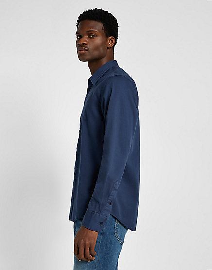 Lee - Patch Shirt / Mood Indigo - Férfi ing