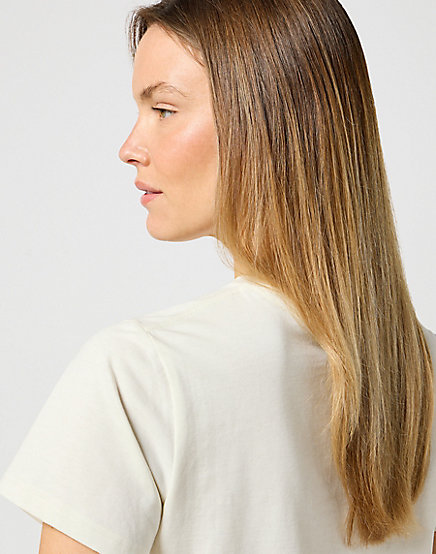 Wrangler - Graphic Tee / Vintage White - Női póló