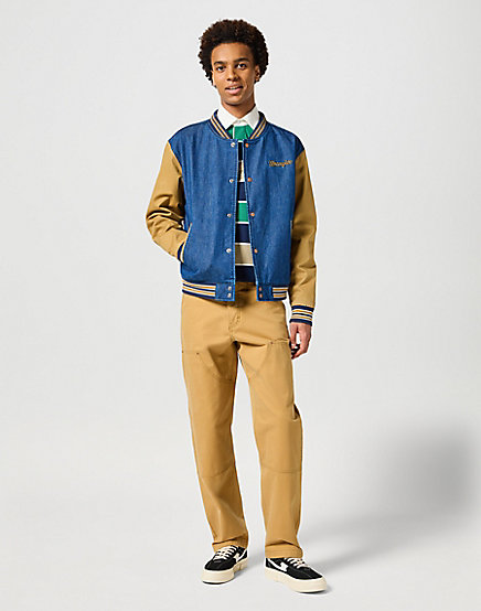 Wrangler - Varsity Jacket / Dijon - Férfi dzseki