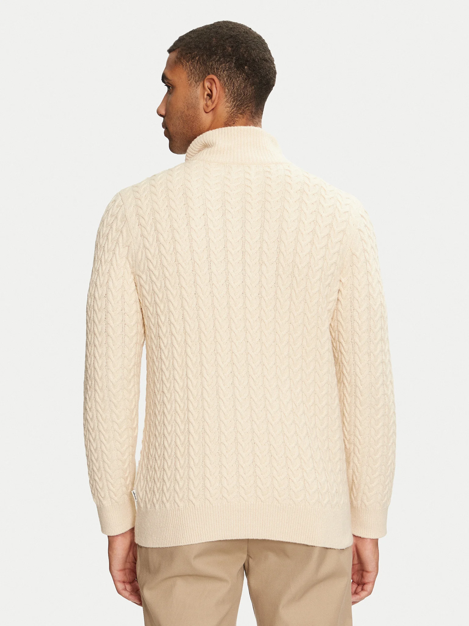 Wrangler - Half Zip / Knit - Elegáns Férfi pulóver