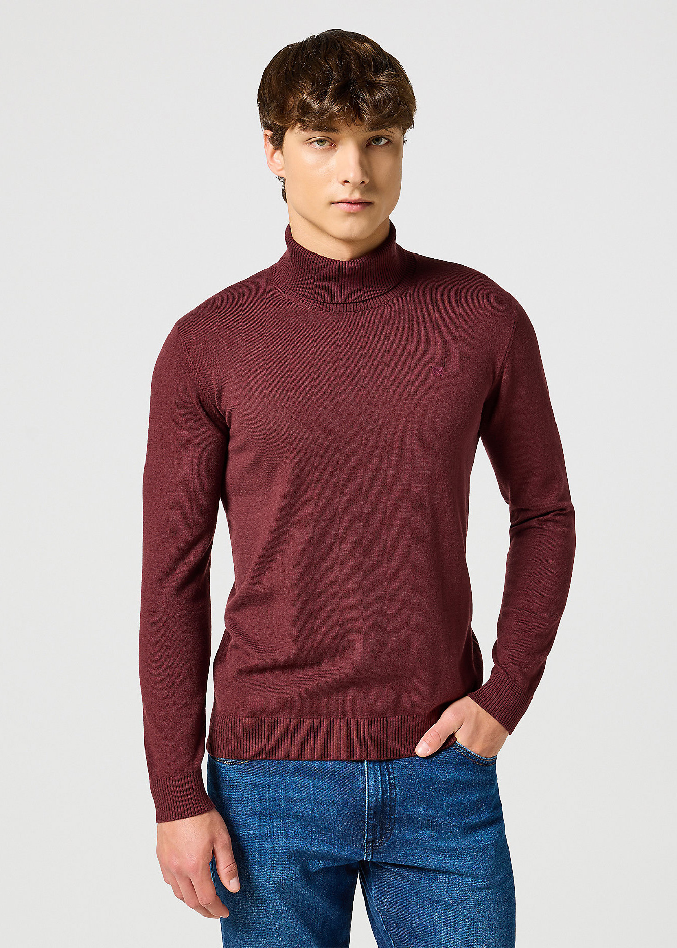 Wrangler - Turtleneck / Dahlia - Elegáns Férfi pulóver