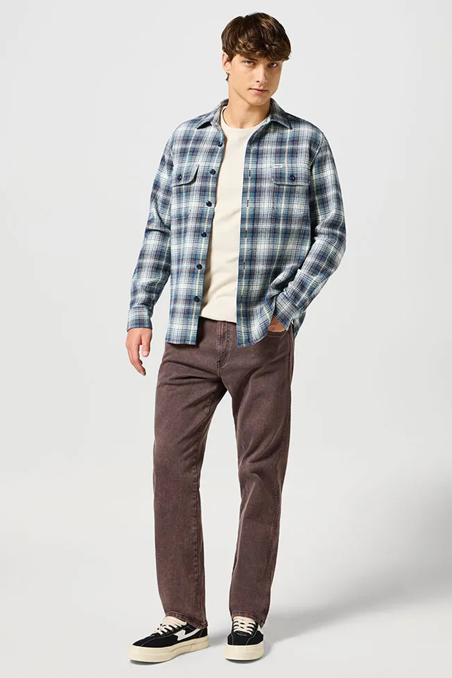 Wrangler - Graphic Tee / Vintage White - Férfi póló