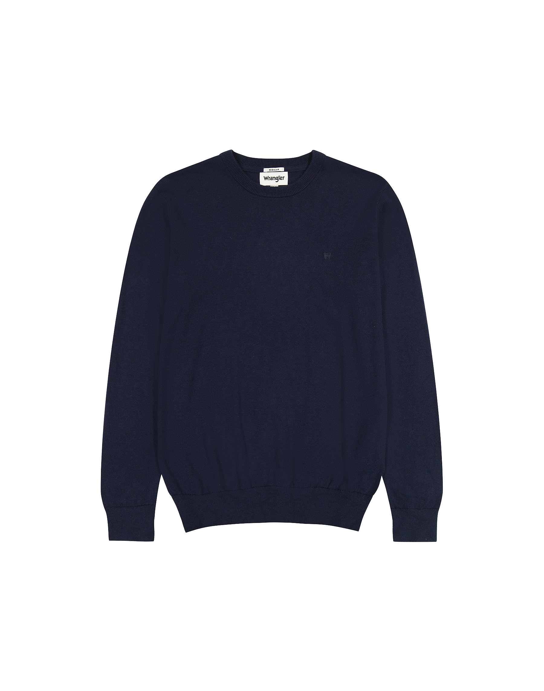 Wrangler - Knit Sweater / Navy - Elegáns Férfi pulóver