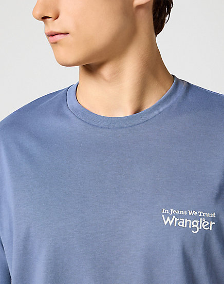Wrangler - Graphic Tee / Grisaille - Férfi póló
