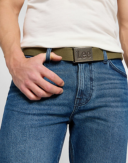 Lee - Webbing Belt / Mercantile Green - Férfi öv