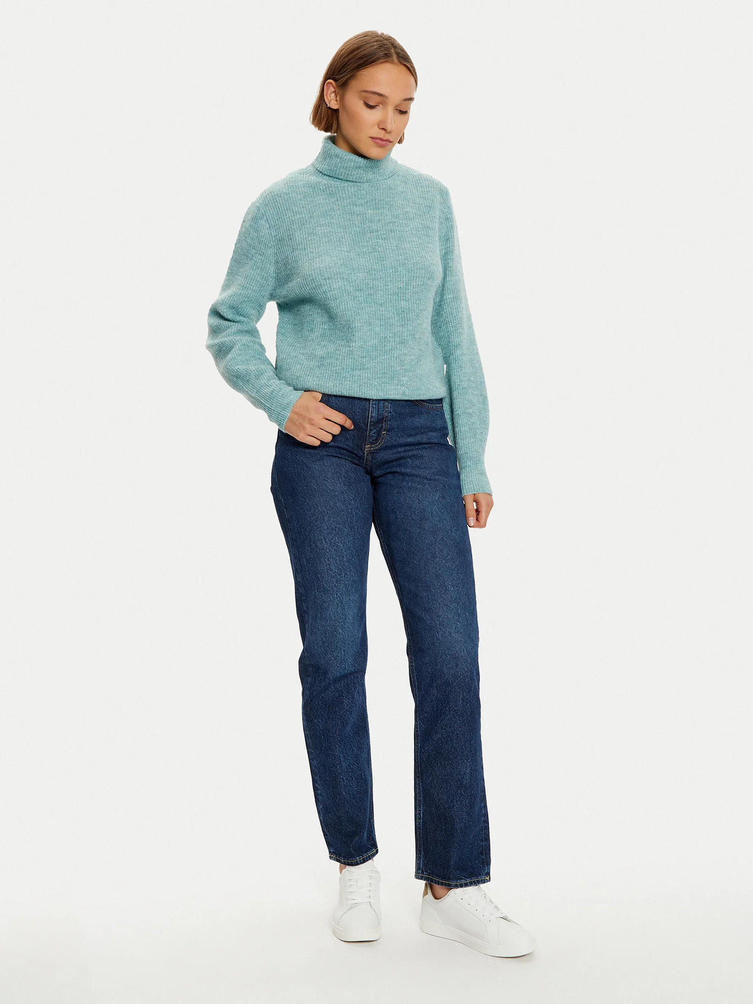 Lee - Roll Neck Knit - Női pulóver