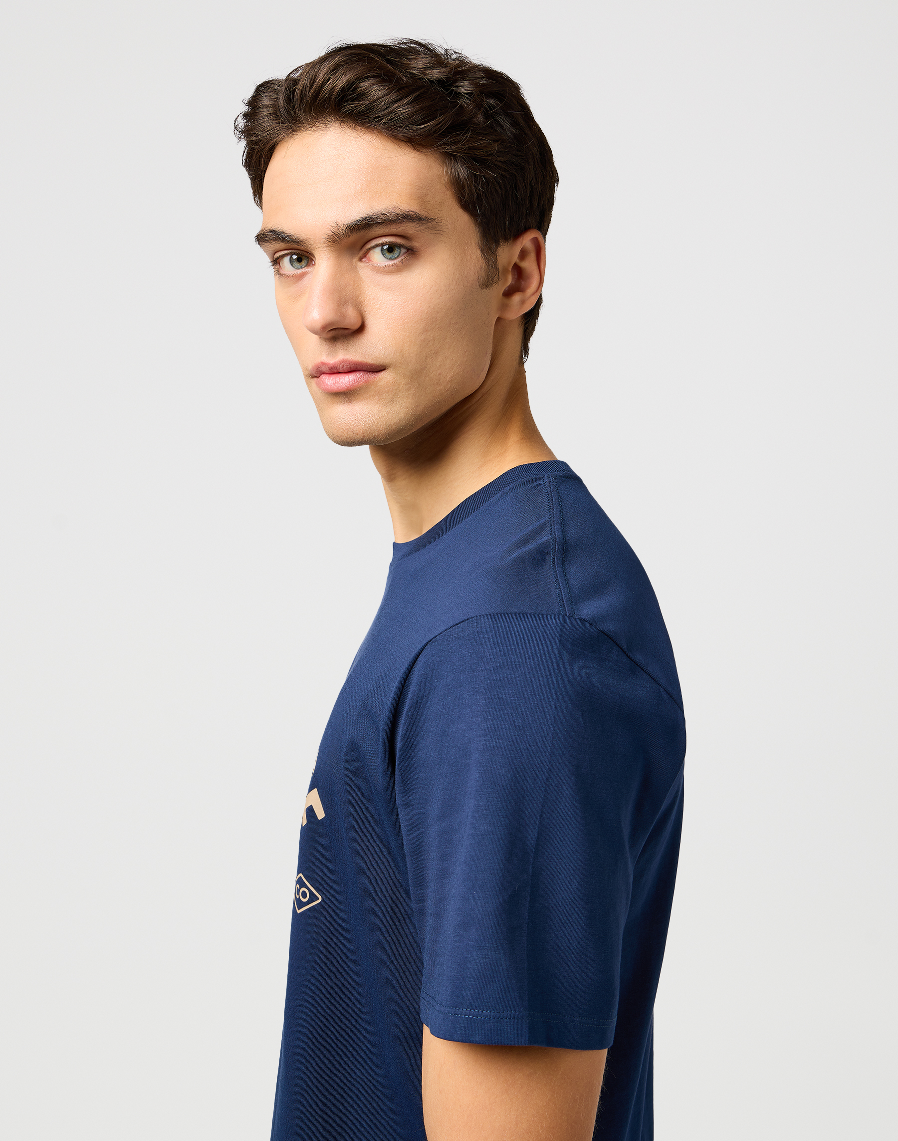 Wrangler - AMERICANA TEE / NAVY - Férfi póló