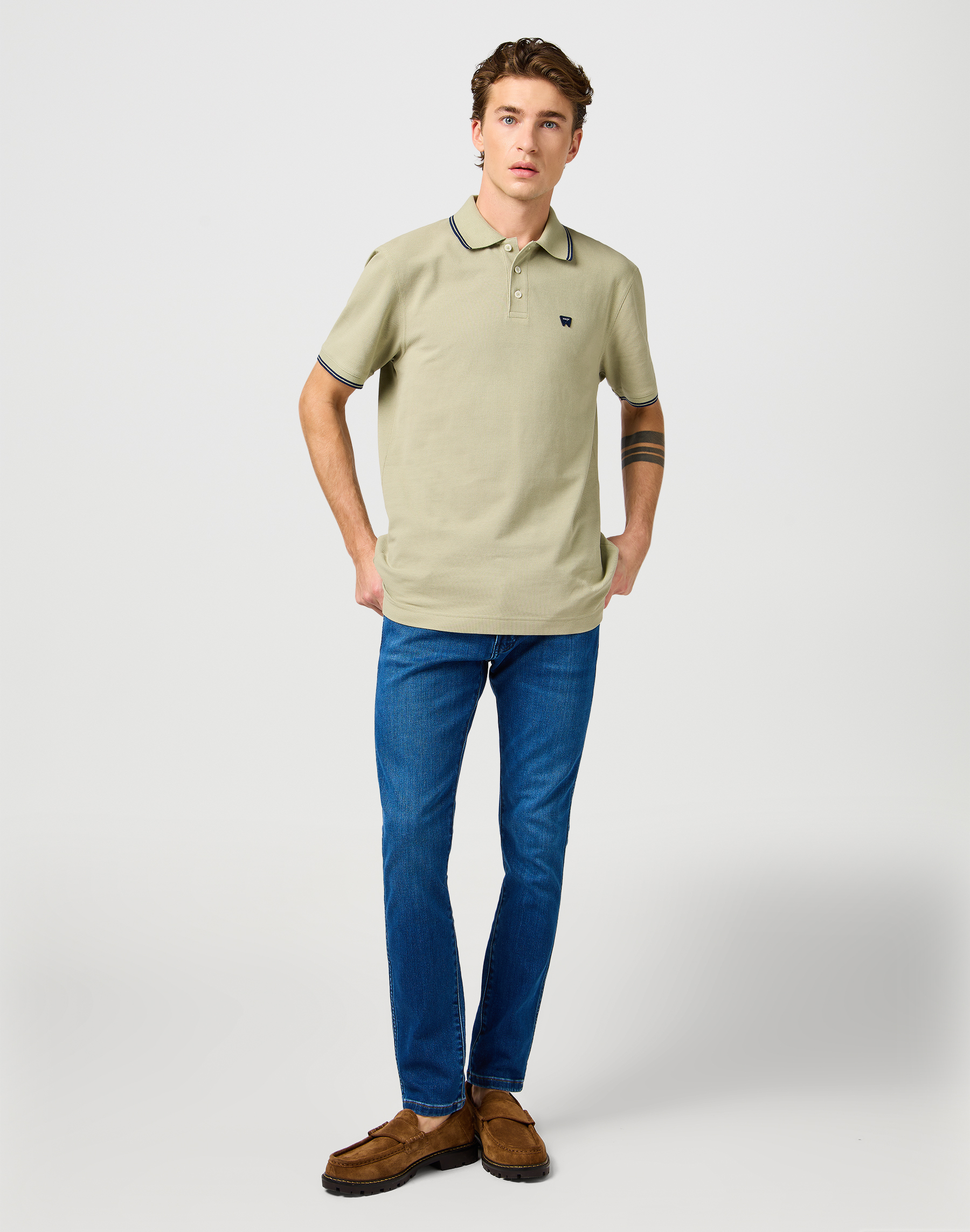 Wrangler - POLO SHIRT / TEA - Galléros Férfi póló