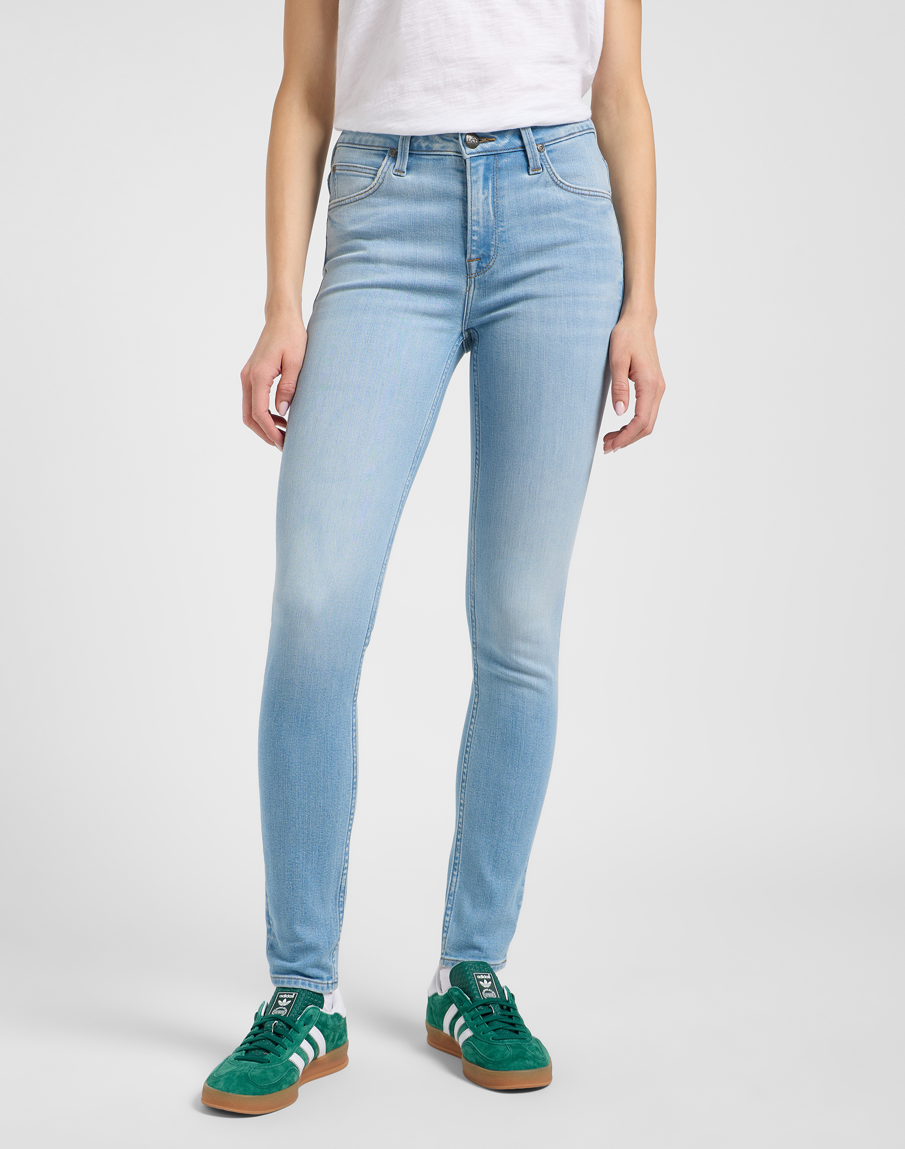 Lee - SCARLETT HIGH / LIGHT CHAOS - Női farmernadrág