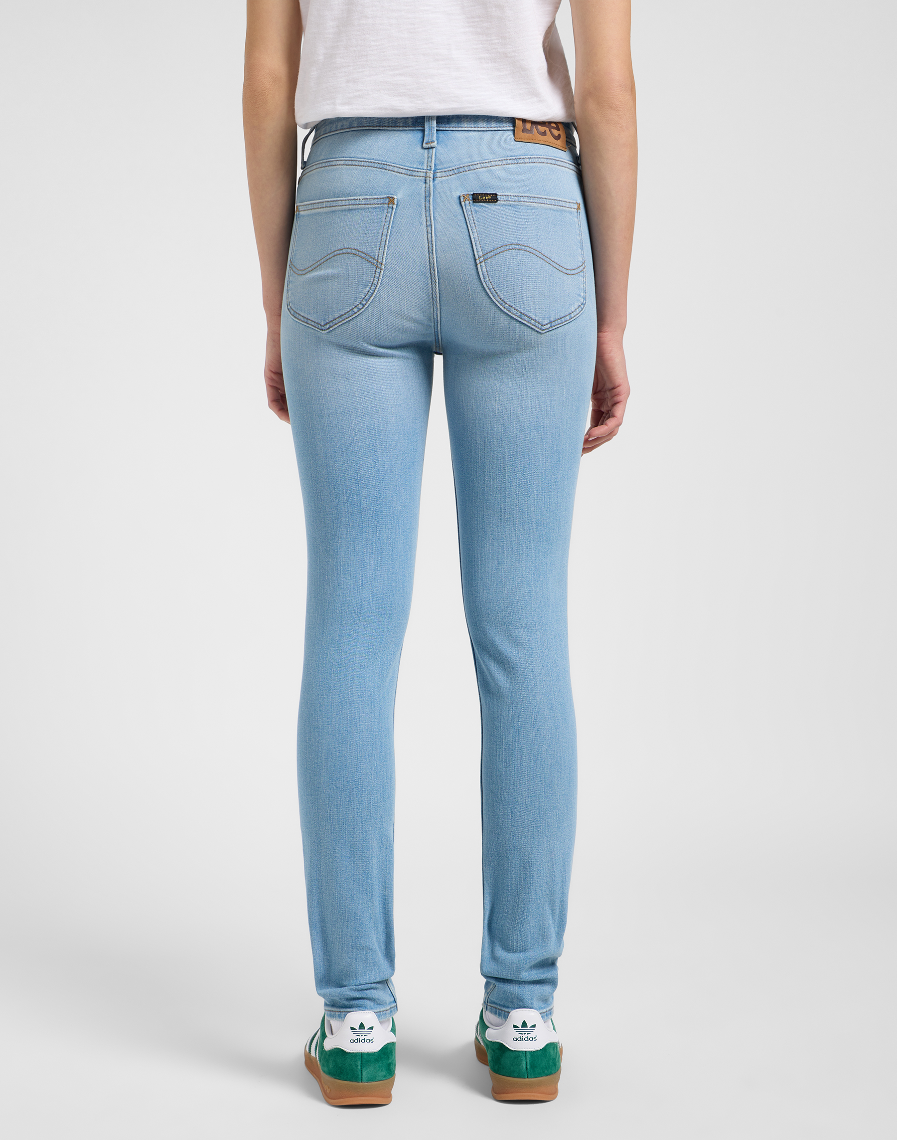 Lee - SCARLETT HIGH / LIGHT CHAOS - Női farmernadrág