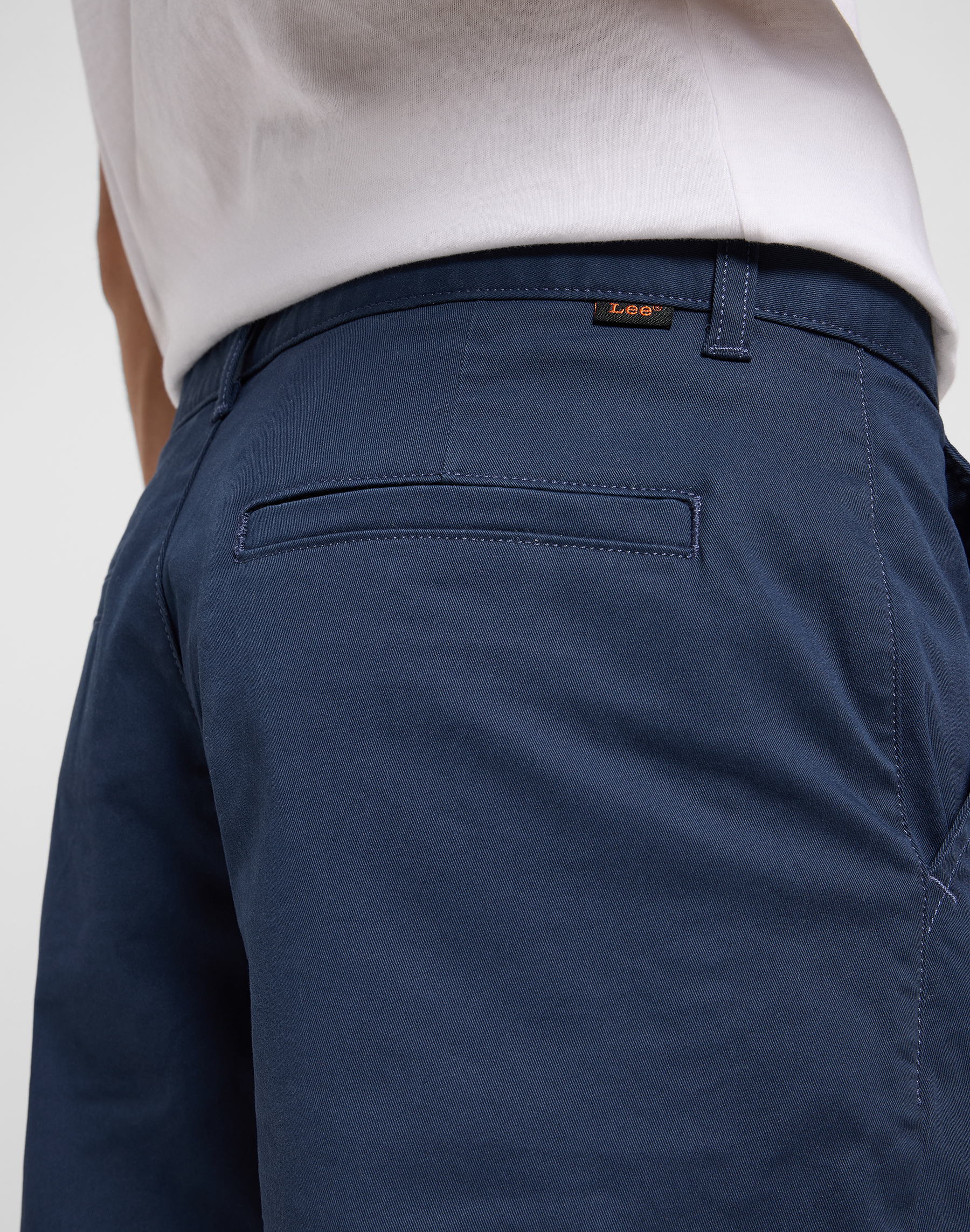 Lee - RELAXED CHINO SHORT / DEEP NAVY - Sportos Férfi rövidnadrág
