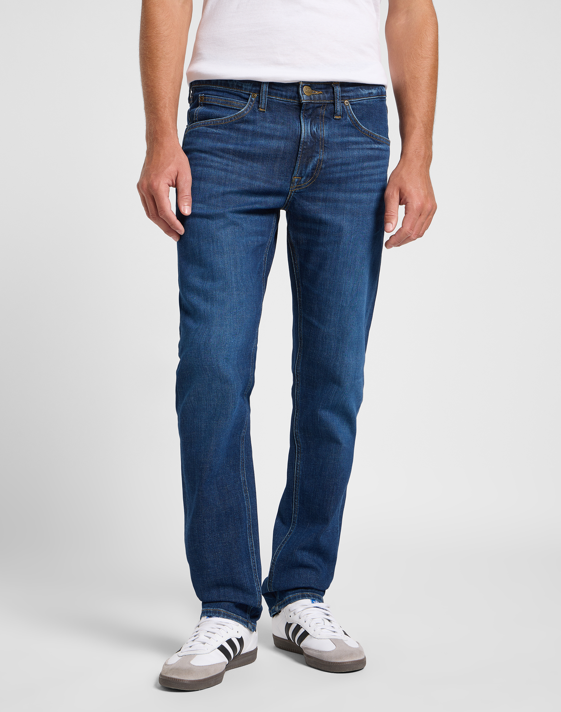 Lee - DAREN ZIP FLY / STONEY - Férfi farmernadrág