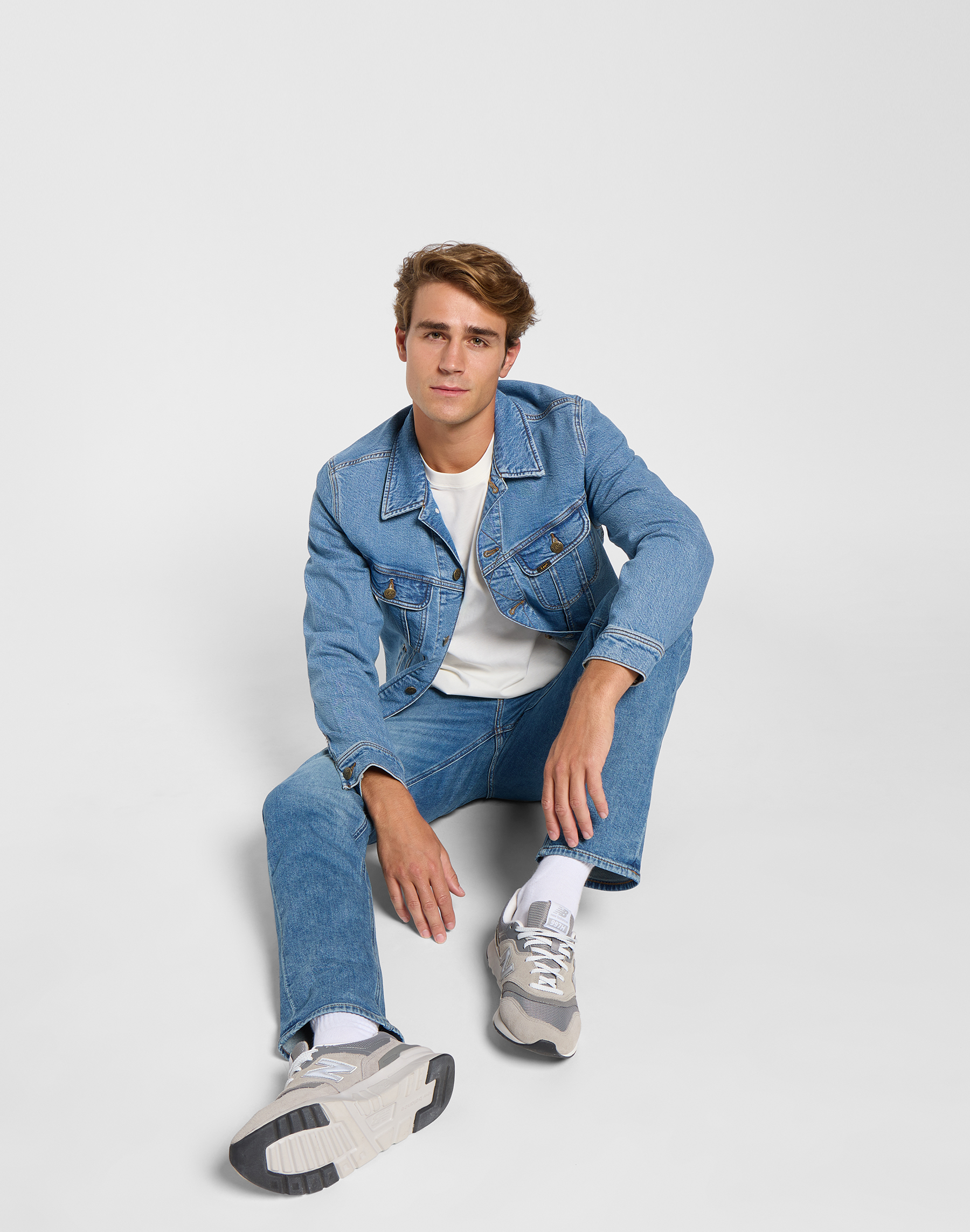 Lee - DAREN ZIP FLY / SUMMER FUN - Férfi farmernadrág