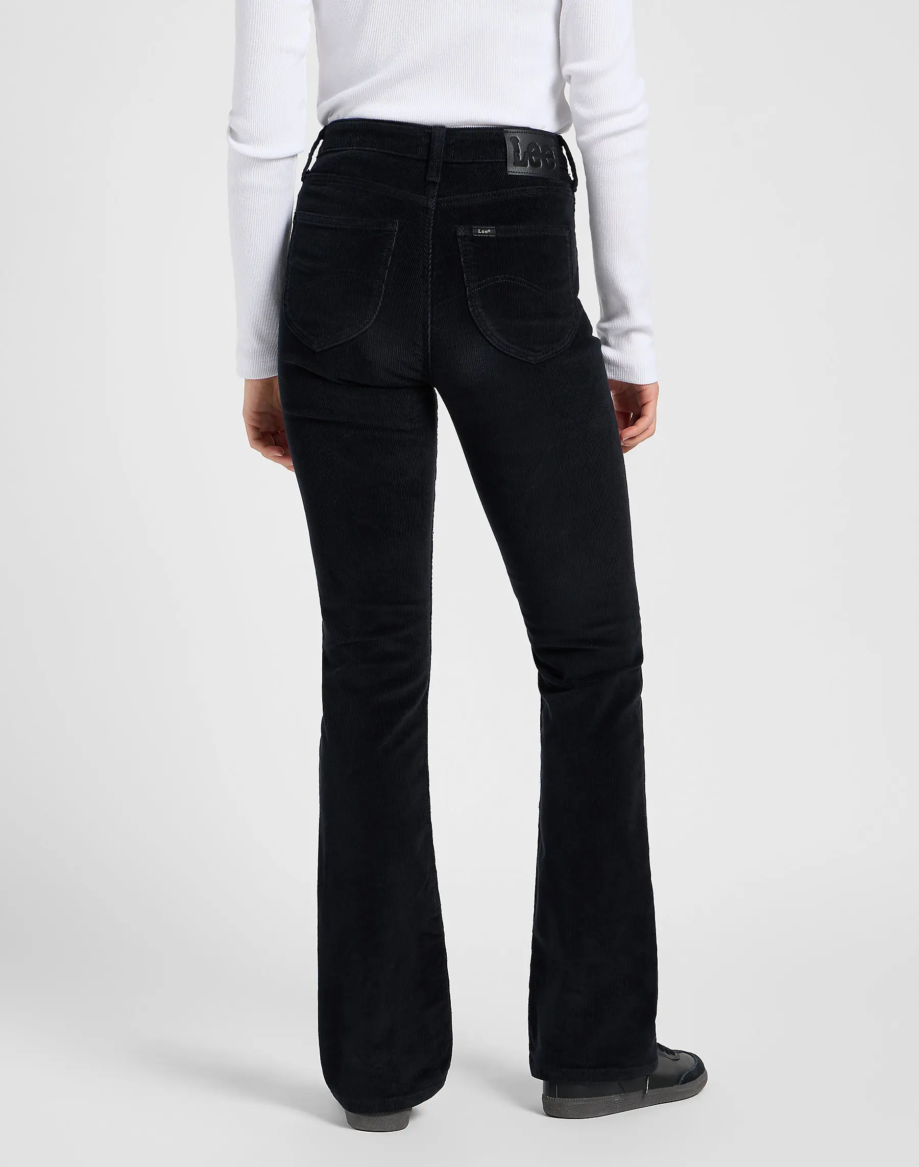 Lee - BREESE BOOT / BLACK - Női kordbársony nadrág