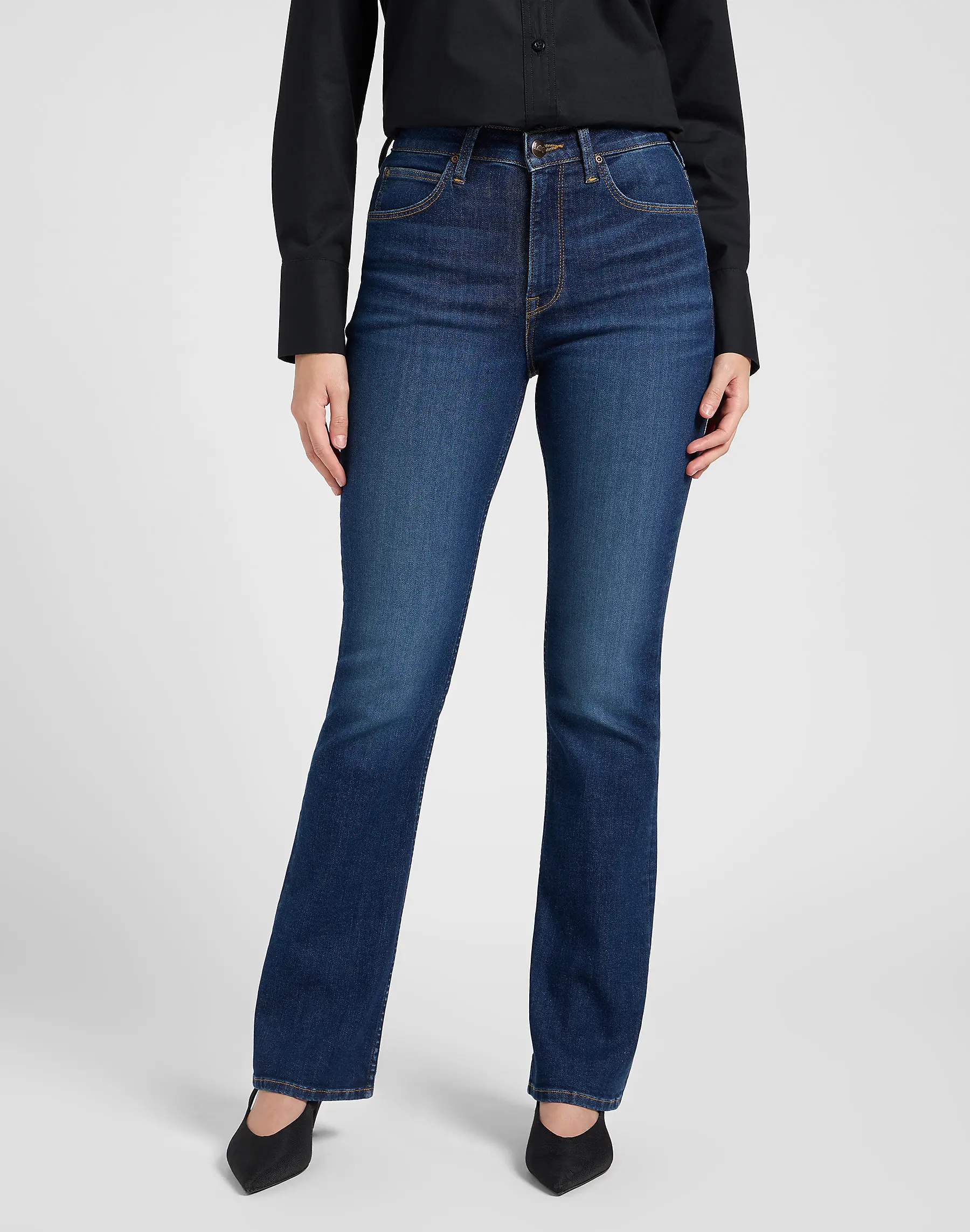 Lee - BREESE BOOT / FERVENT BLUE - Női farmernadrág