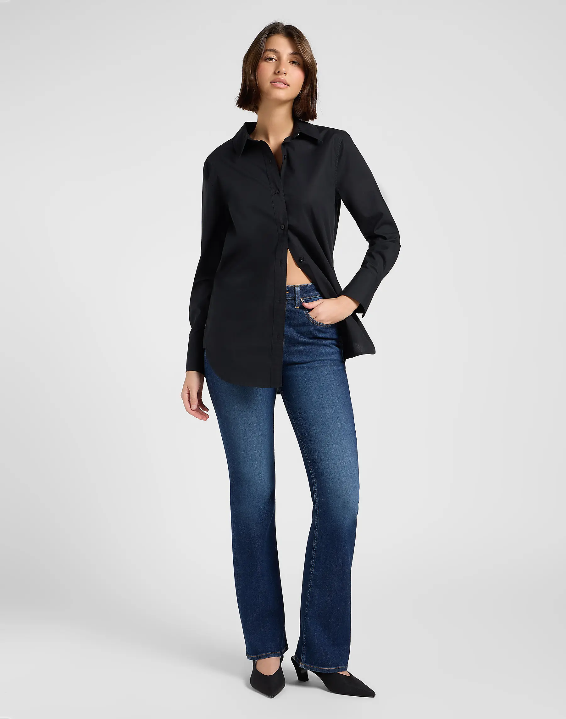 Lee - BREESE BOOT / FERVENT BLUE - Női farmernadrág