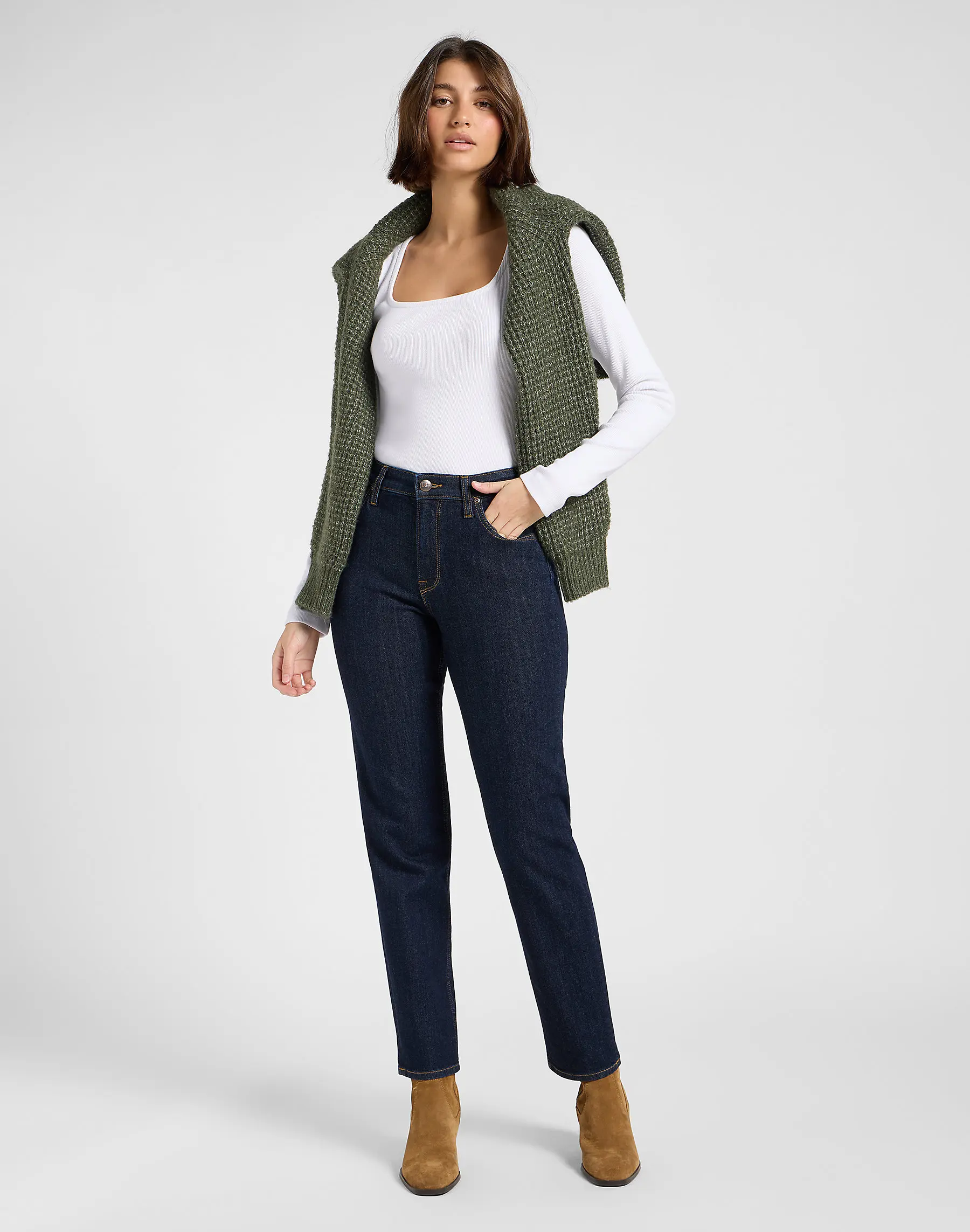 Lee - CAROL / DEEPEST SPACE - Női farmernadrág