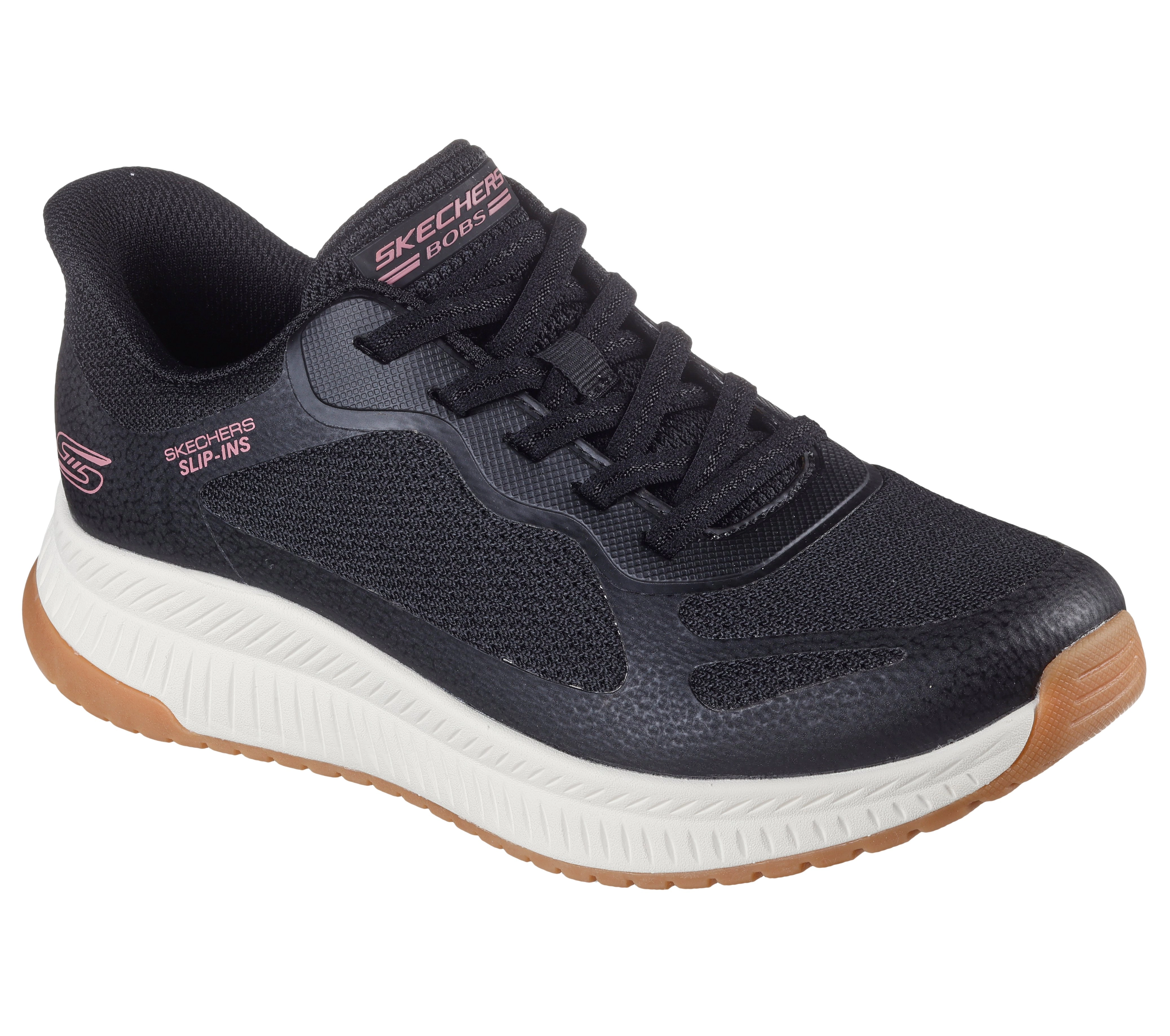Skechers - BOBS SQUAD 4 / STAPLE LOOK - Slip-Ins Női utcai cipő