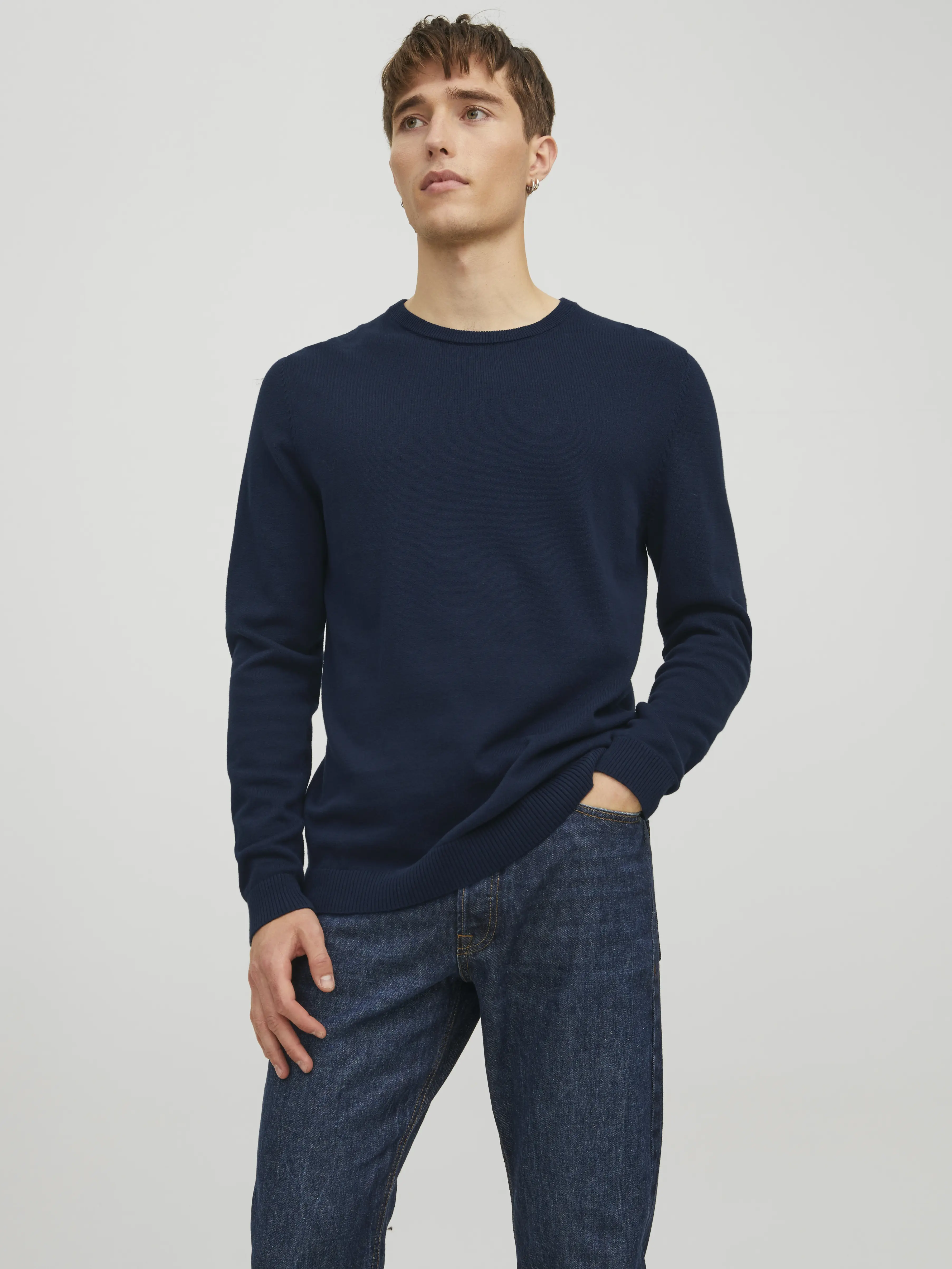 Jack & Jones - BASIC - Elegáns Férfi pulóver