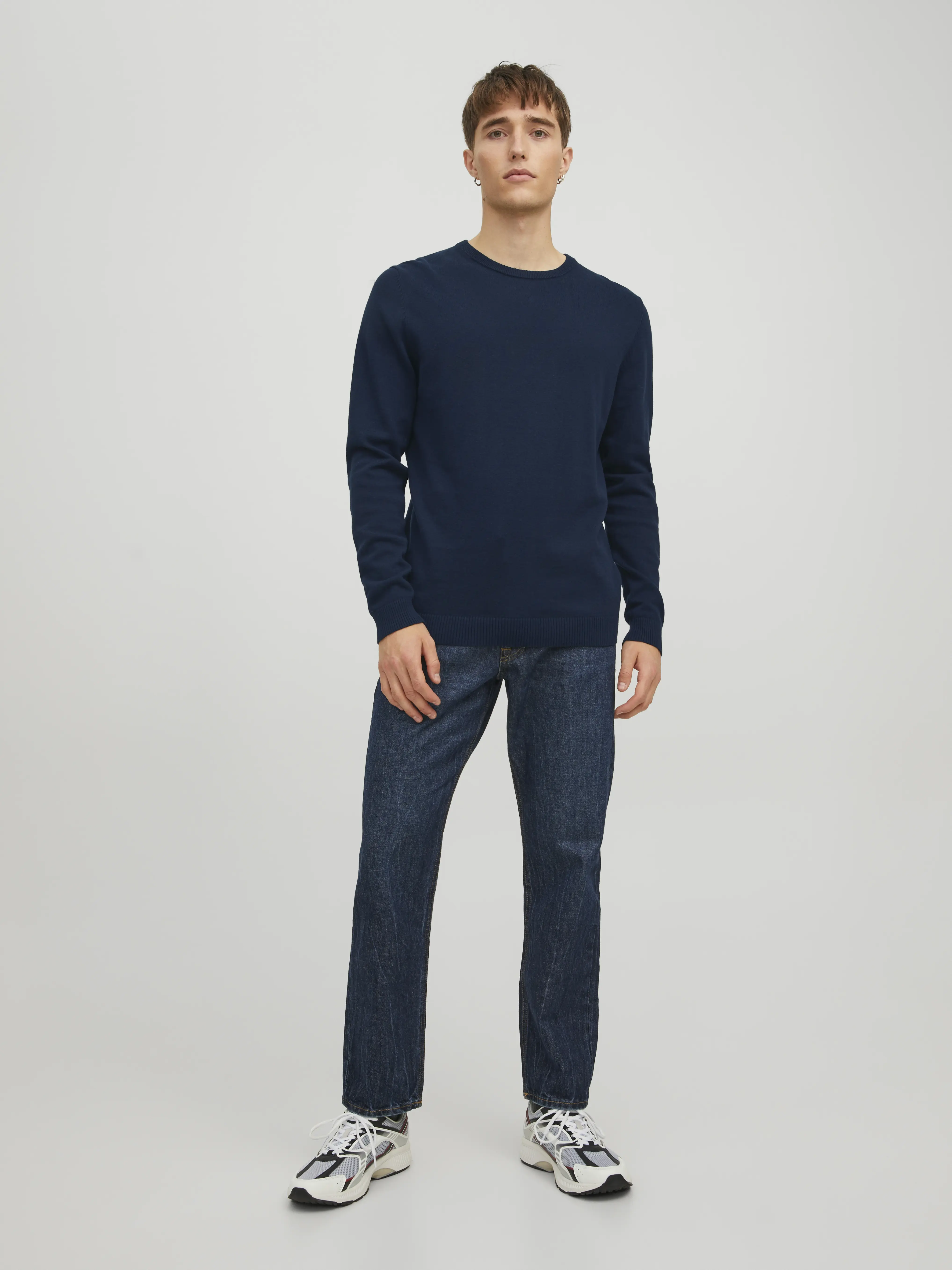 Jack & Jones - BASIC - Elegáns Férfi pulóver