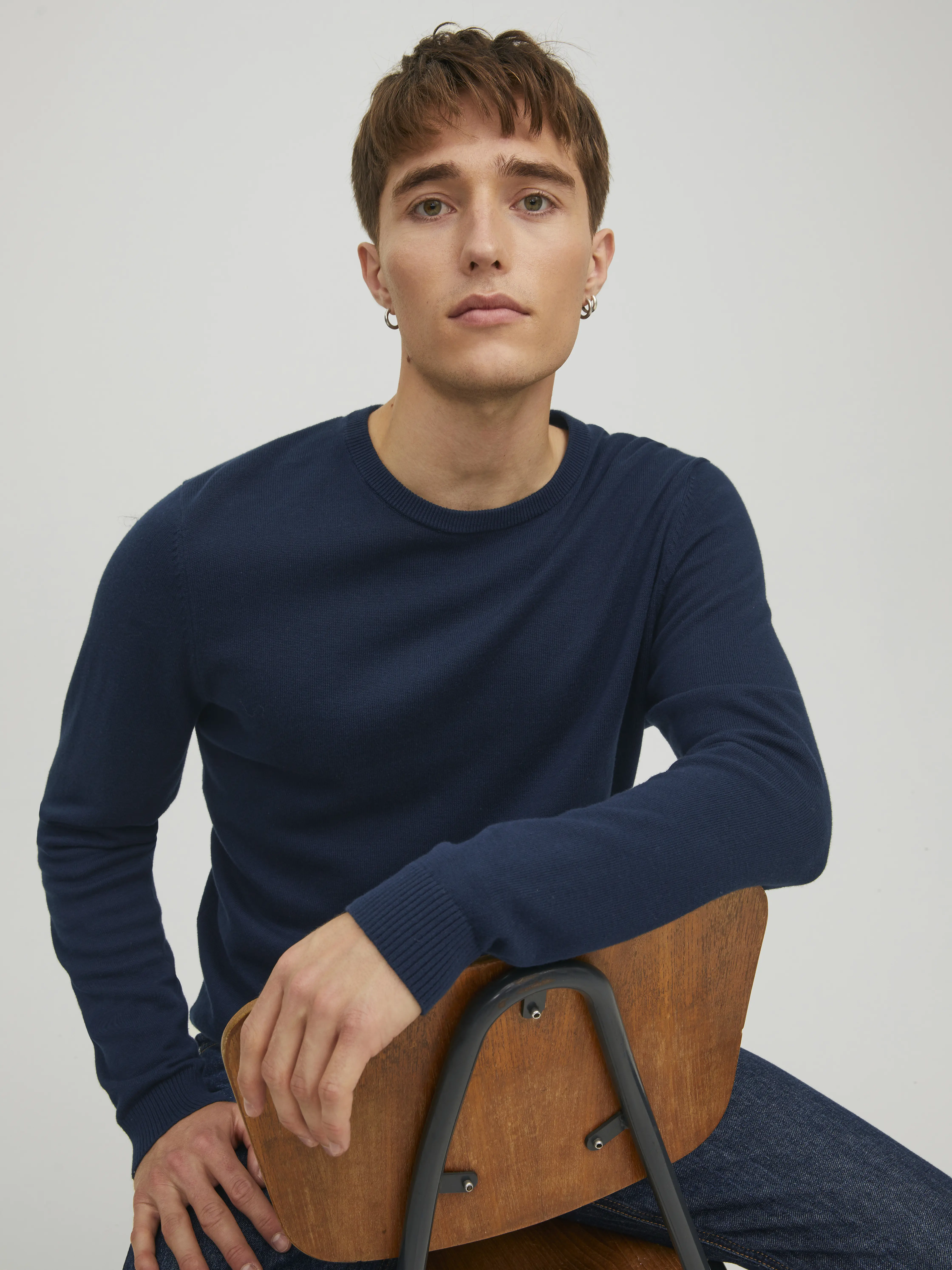 Jack & Jones - BASIC - Elegáns Férfi pulóver