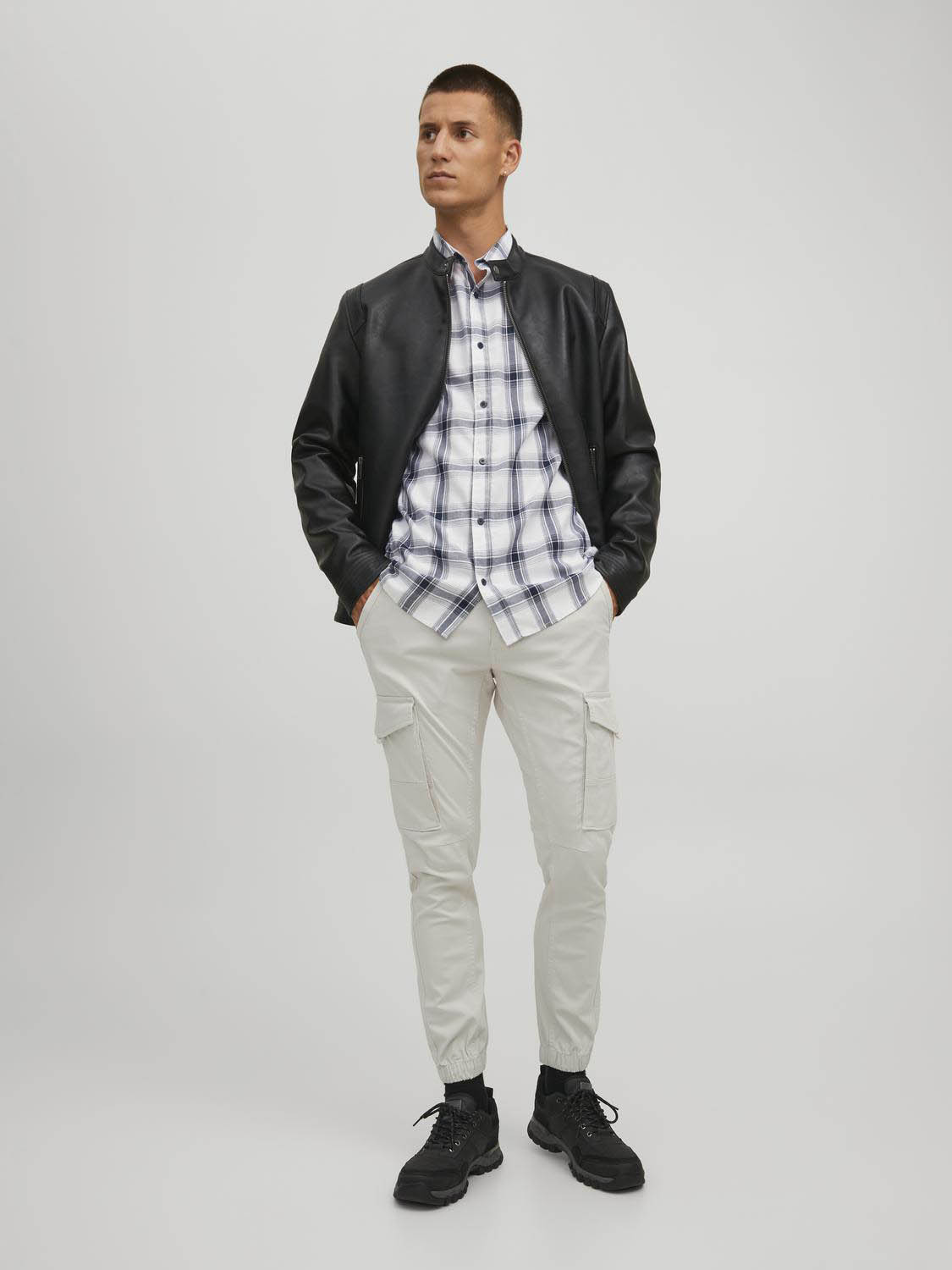 Jack & Jones - Paul Flak Cargo - Férfi farmernadrág
