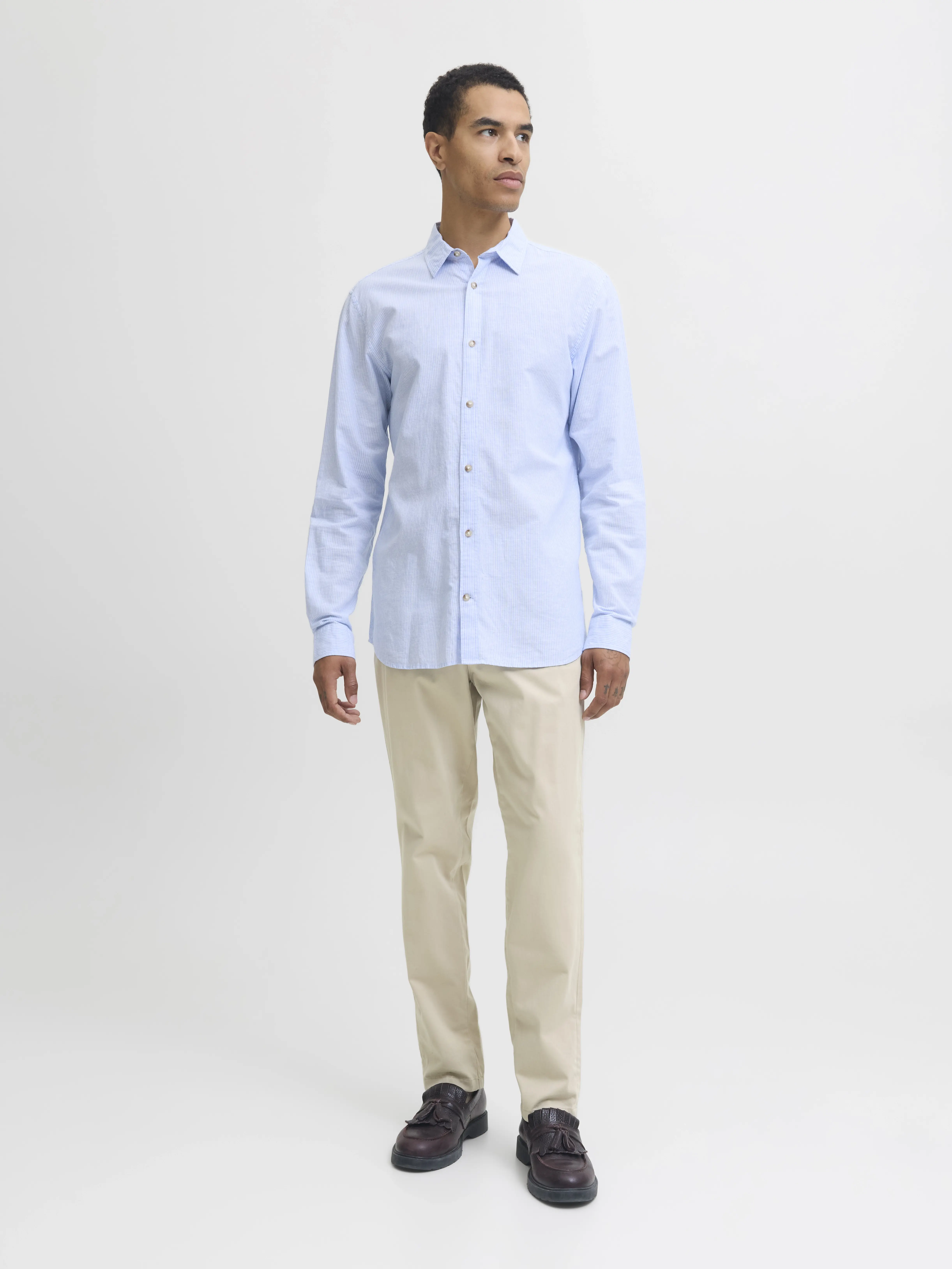 Jack & Jones - MARCO / Grey - Elegáns Férfi nadrág