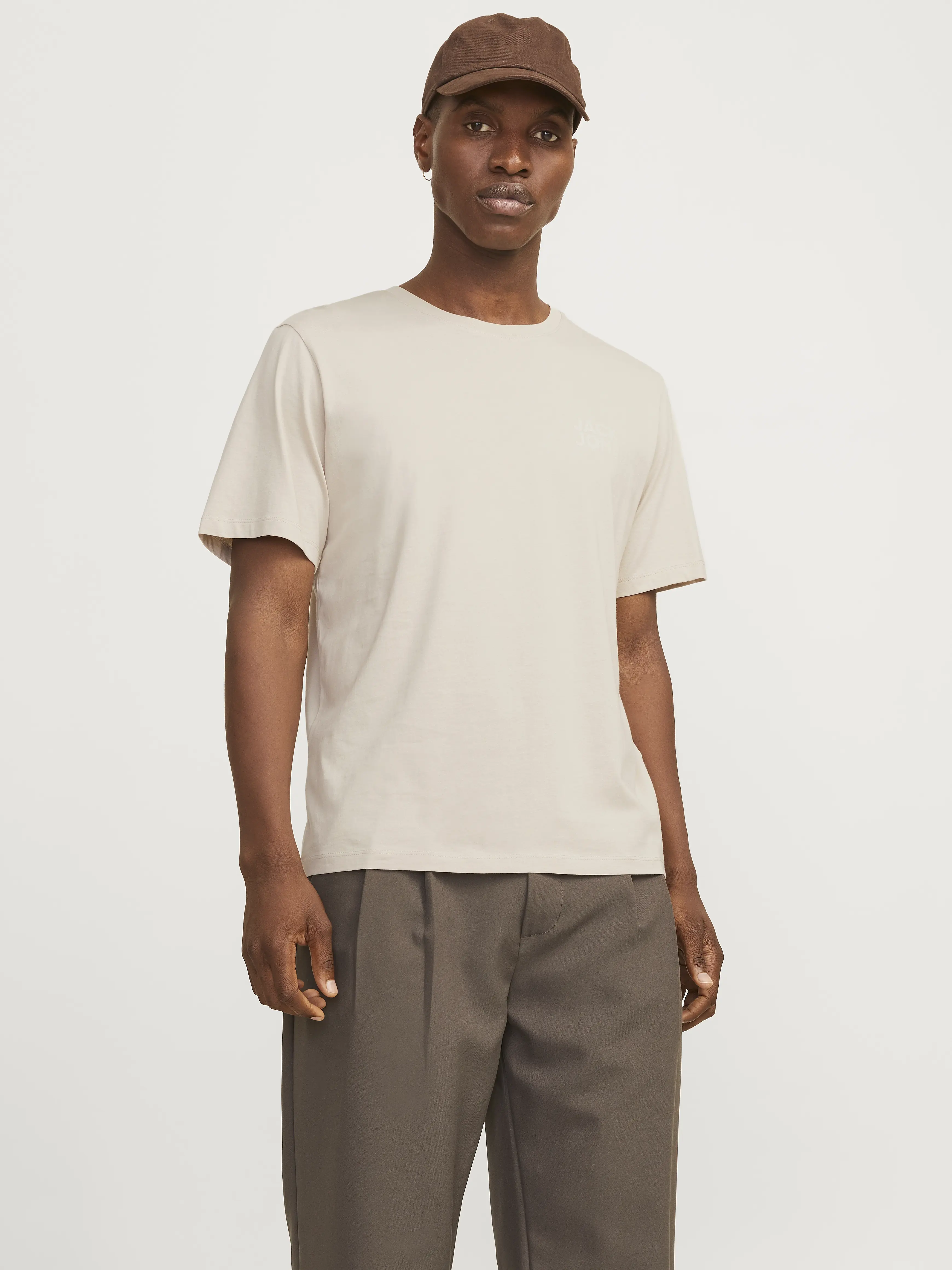 Jack & Jones - CORP / Grey - Férfi póló