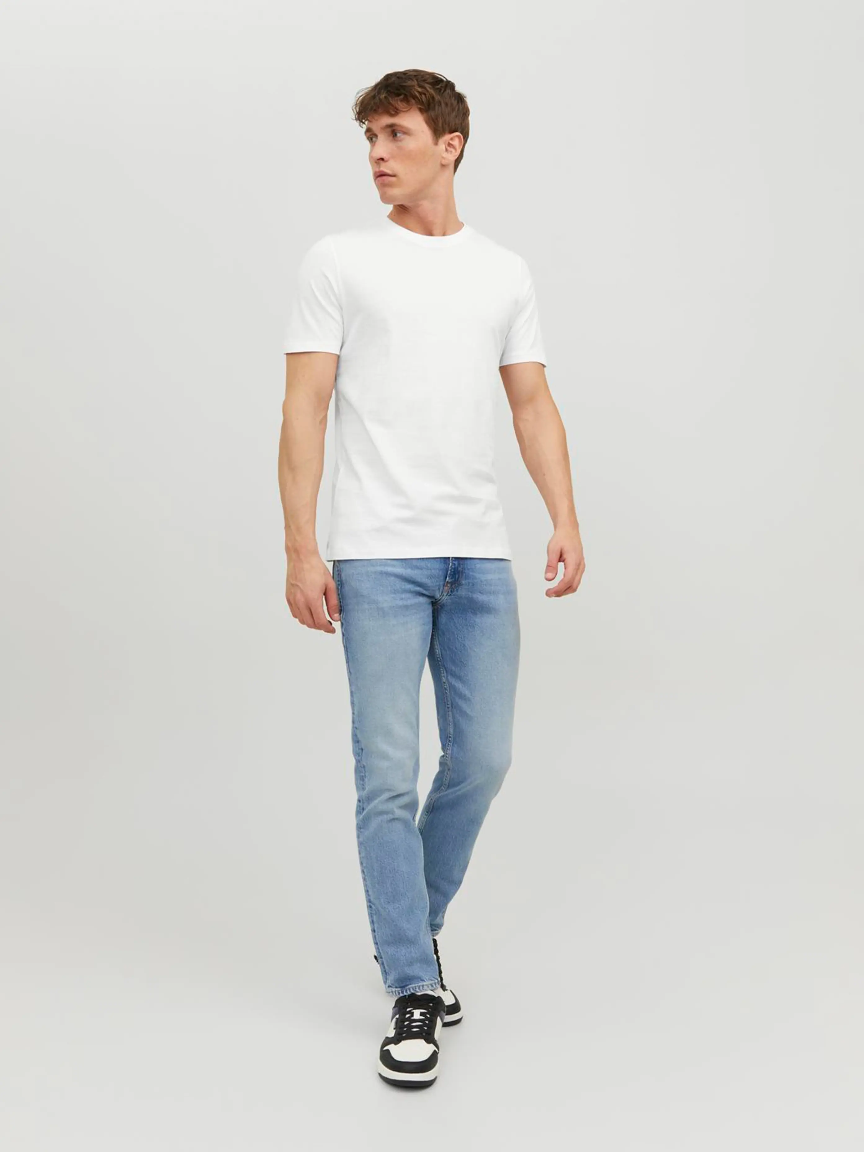 Jack & Jones - ORGANIC / White - Férfi póló