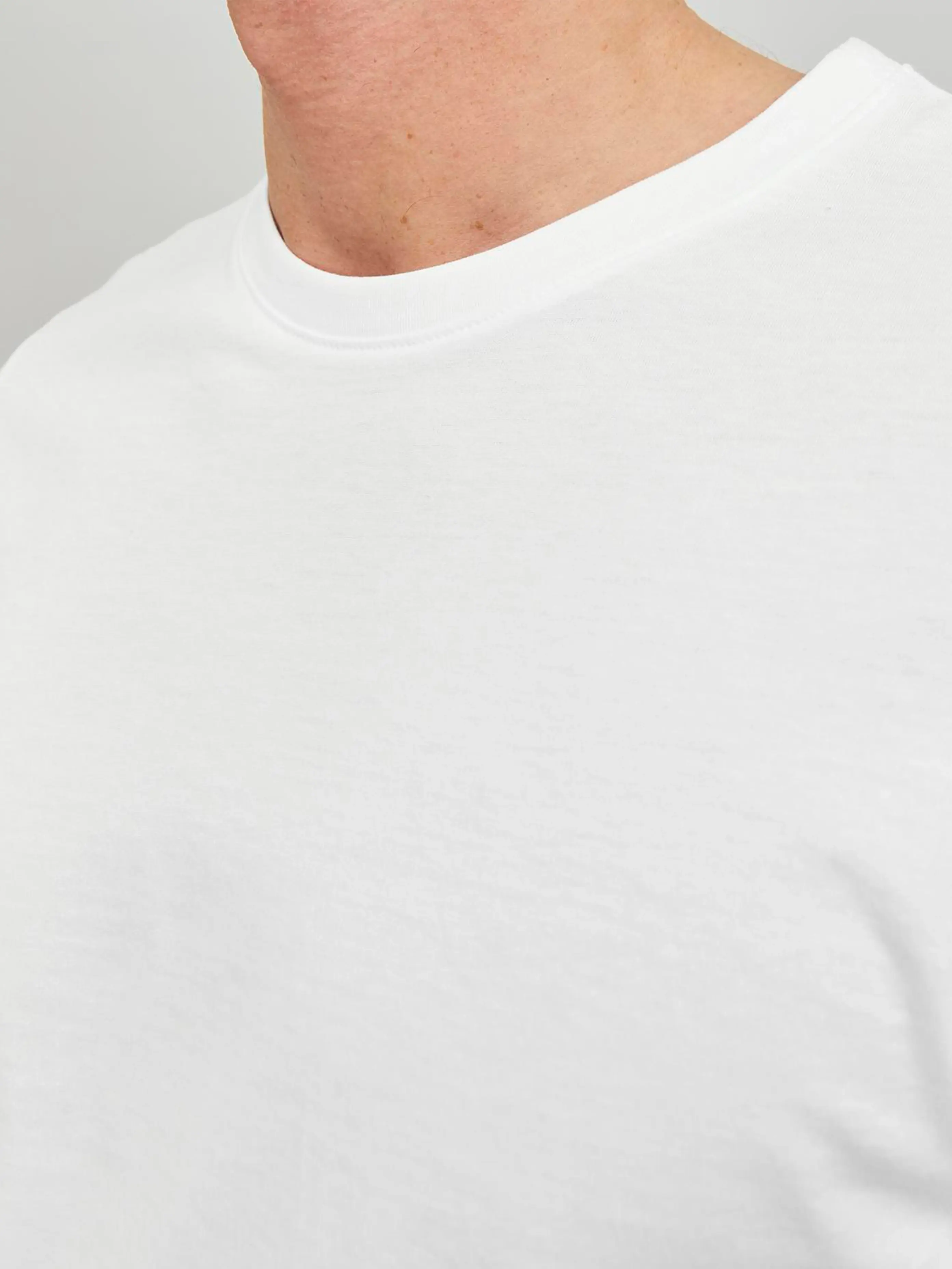 Jack & Jones - ORGANIC / White - Férfi póló