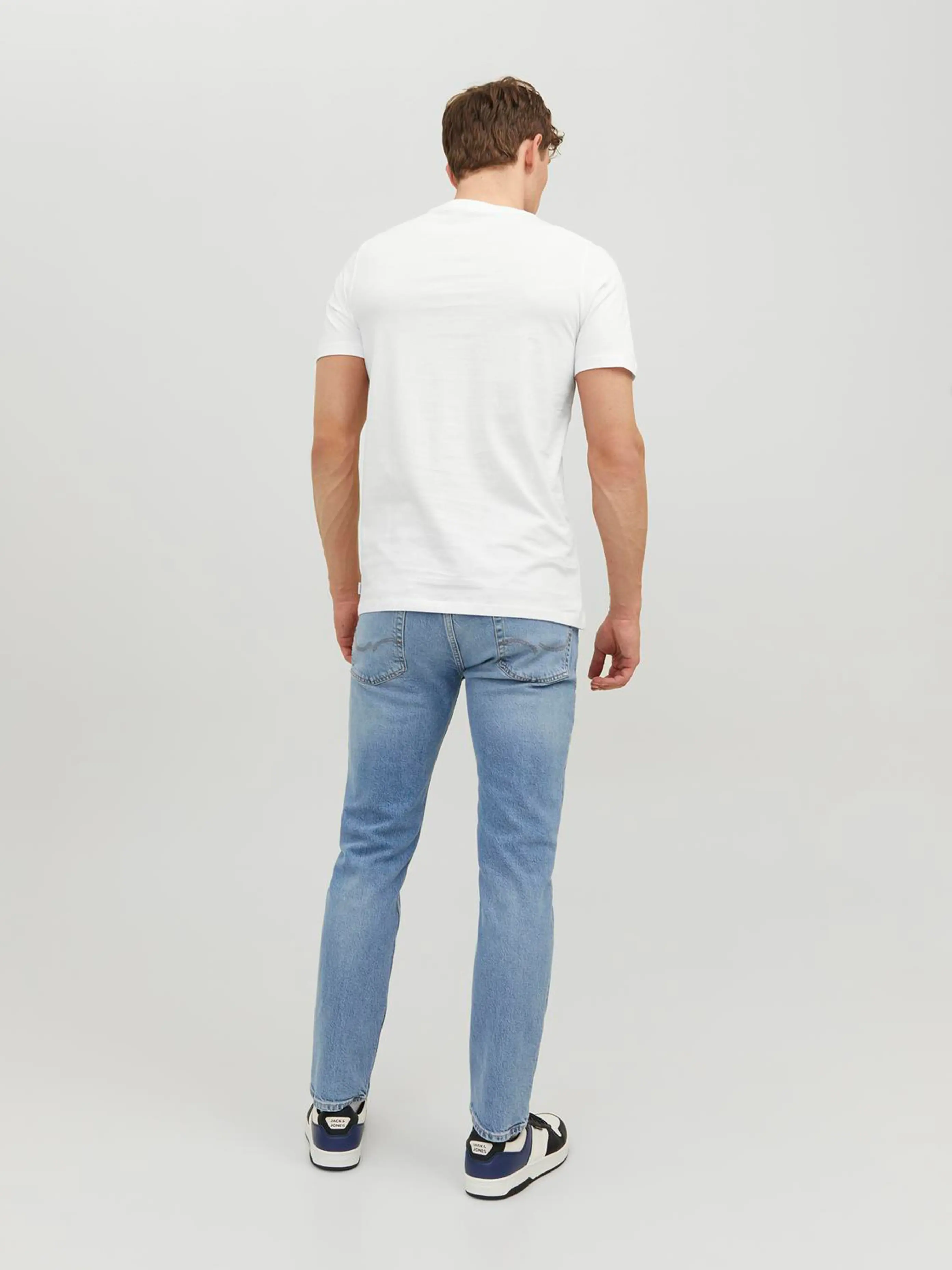 Jack & Jones - ORGANIC / White - Férfi póló