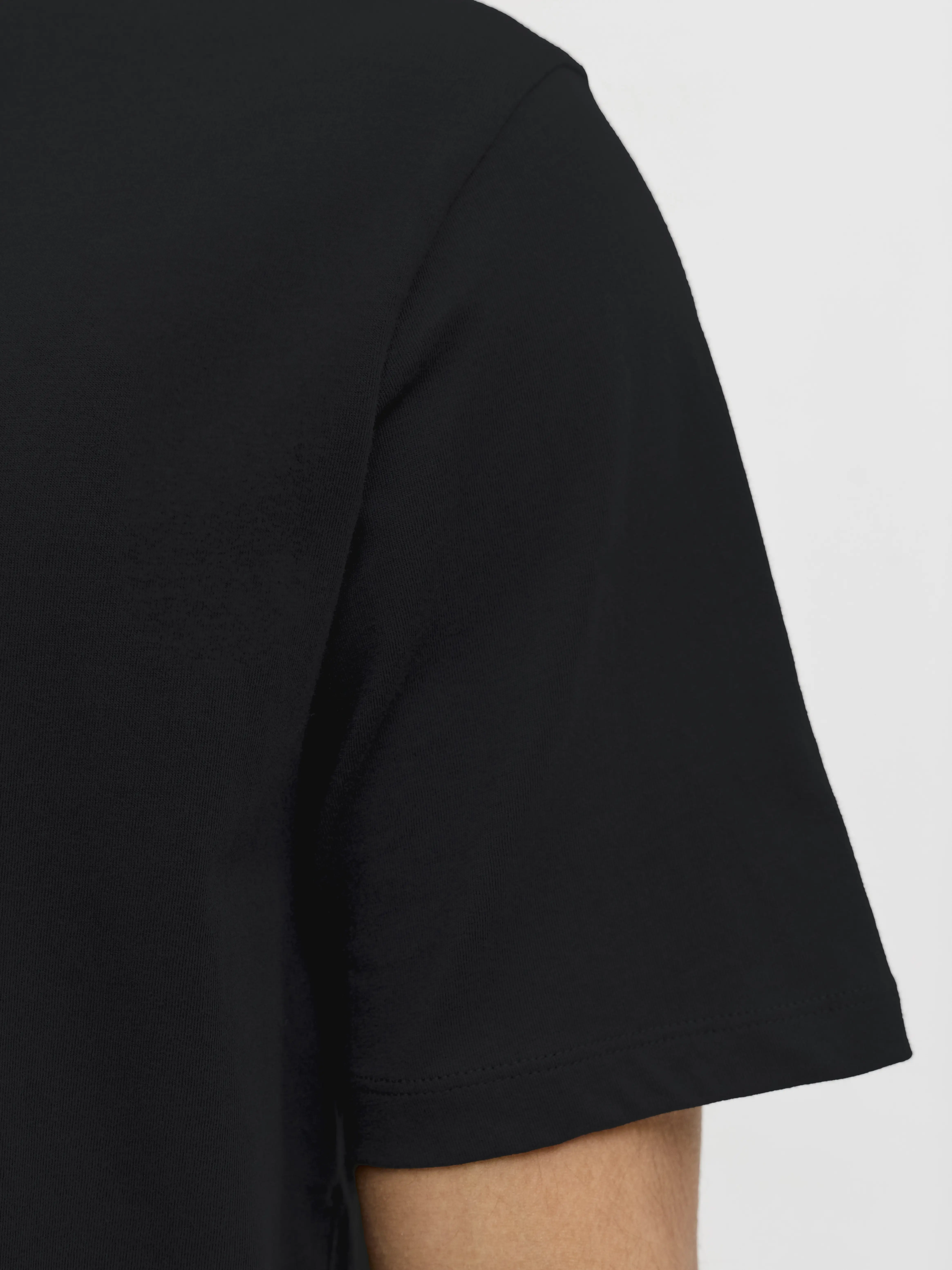 Jack & Jones - ORGANIC / Black - Férfi póló