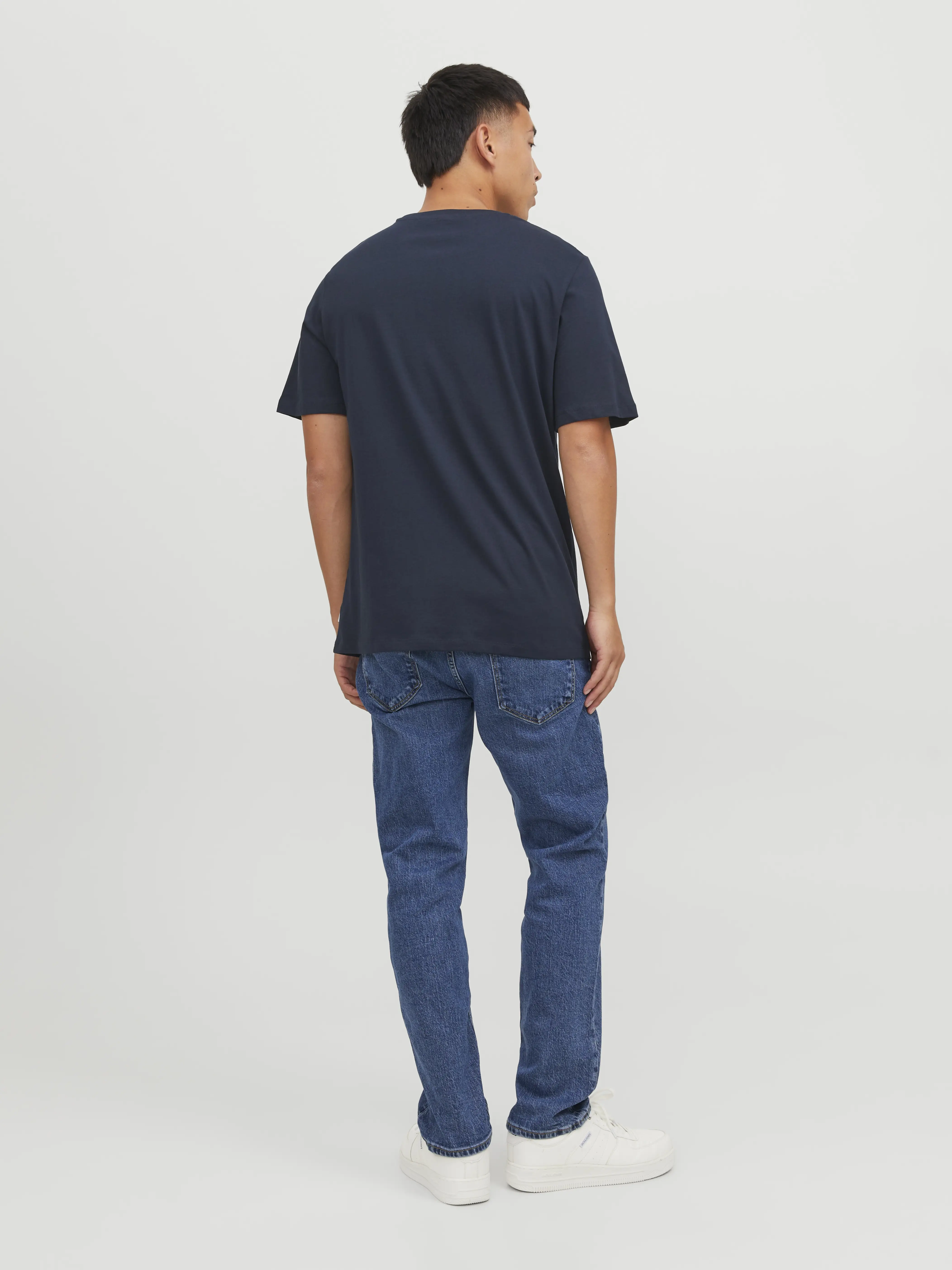 Jack & Jones - ORGANIC / Blue - Férfi póló