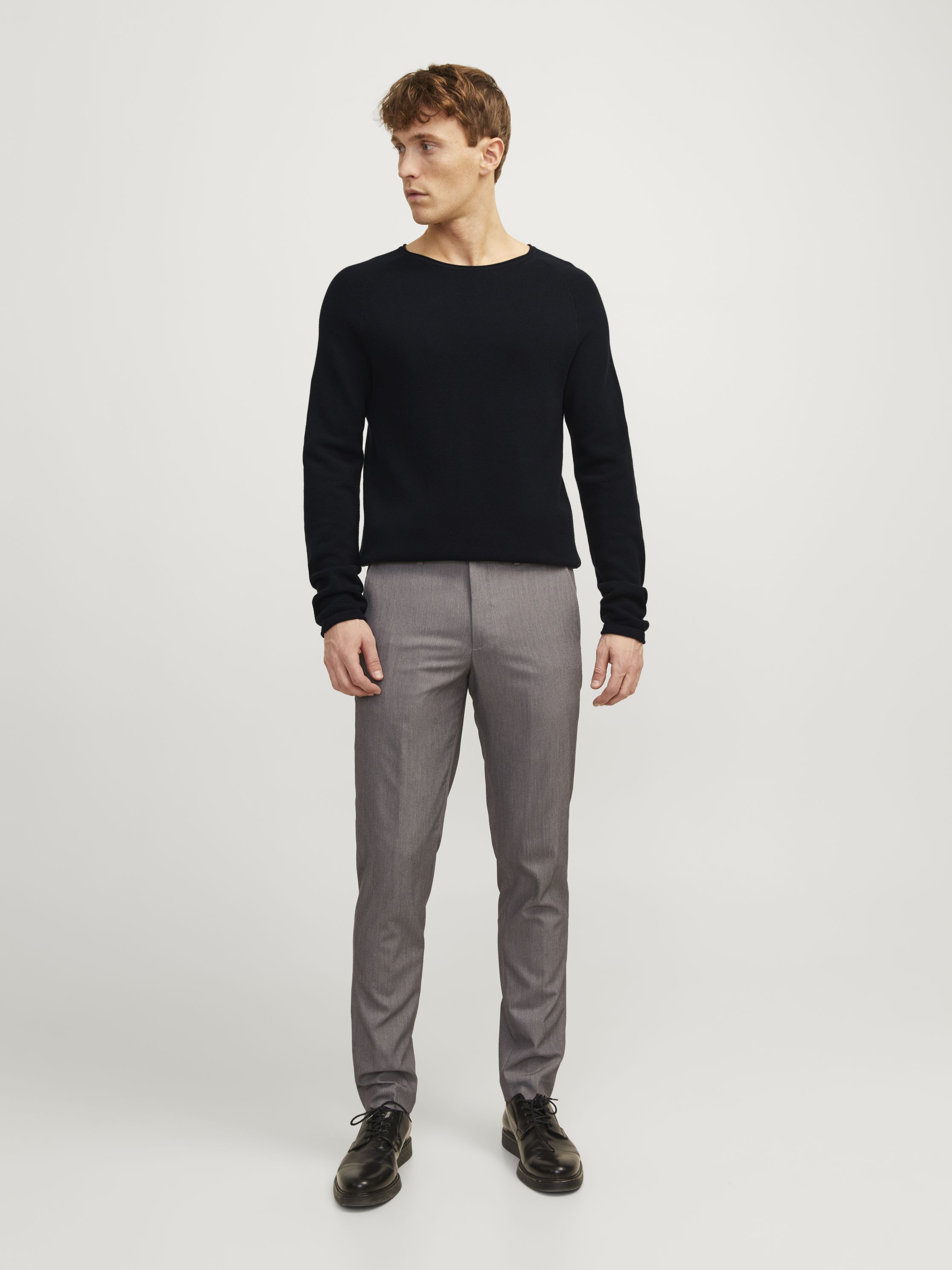 Jack & Jones - Hill - Elegáns Férfi pulóver