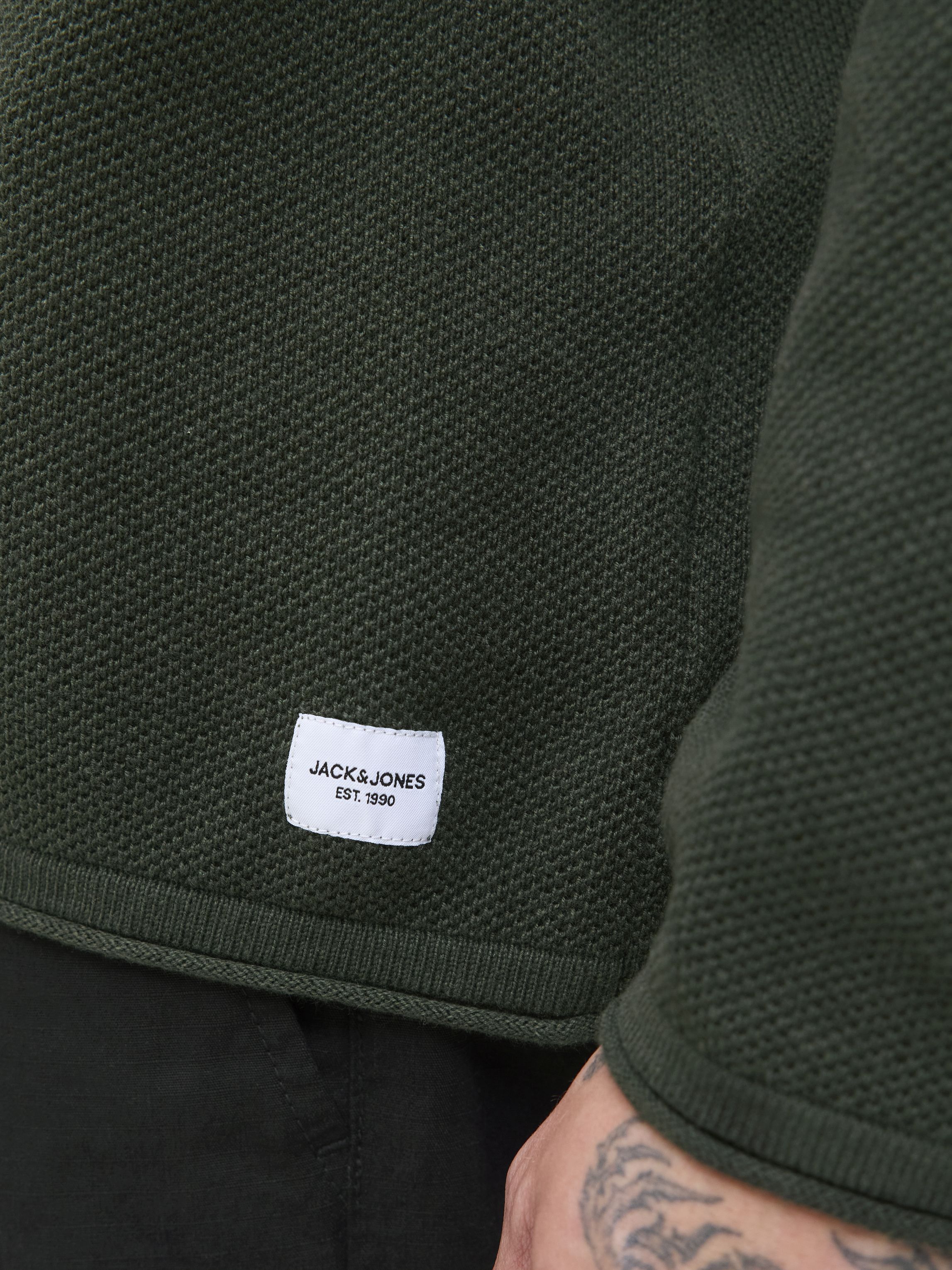 Jack & Jones - Hill - Elegáns Férfi pulóver