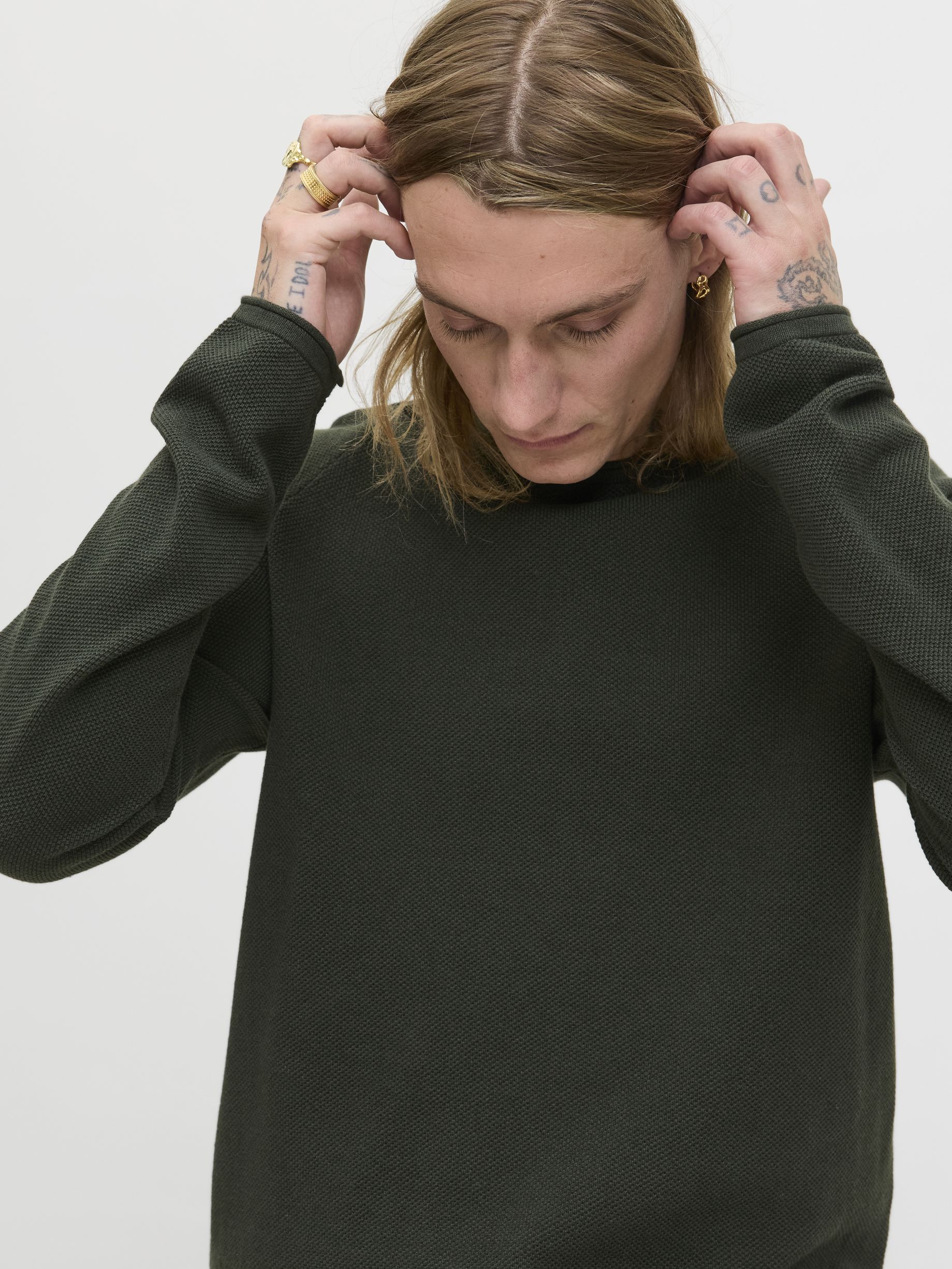 Jack & Jones - Hill - Elegáns Férfi pulóver