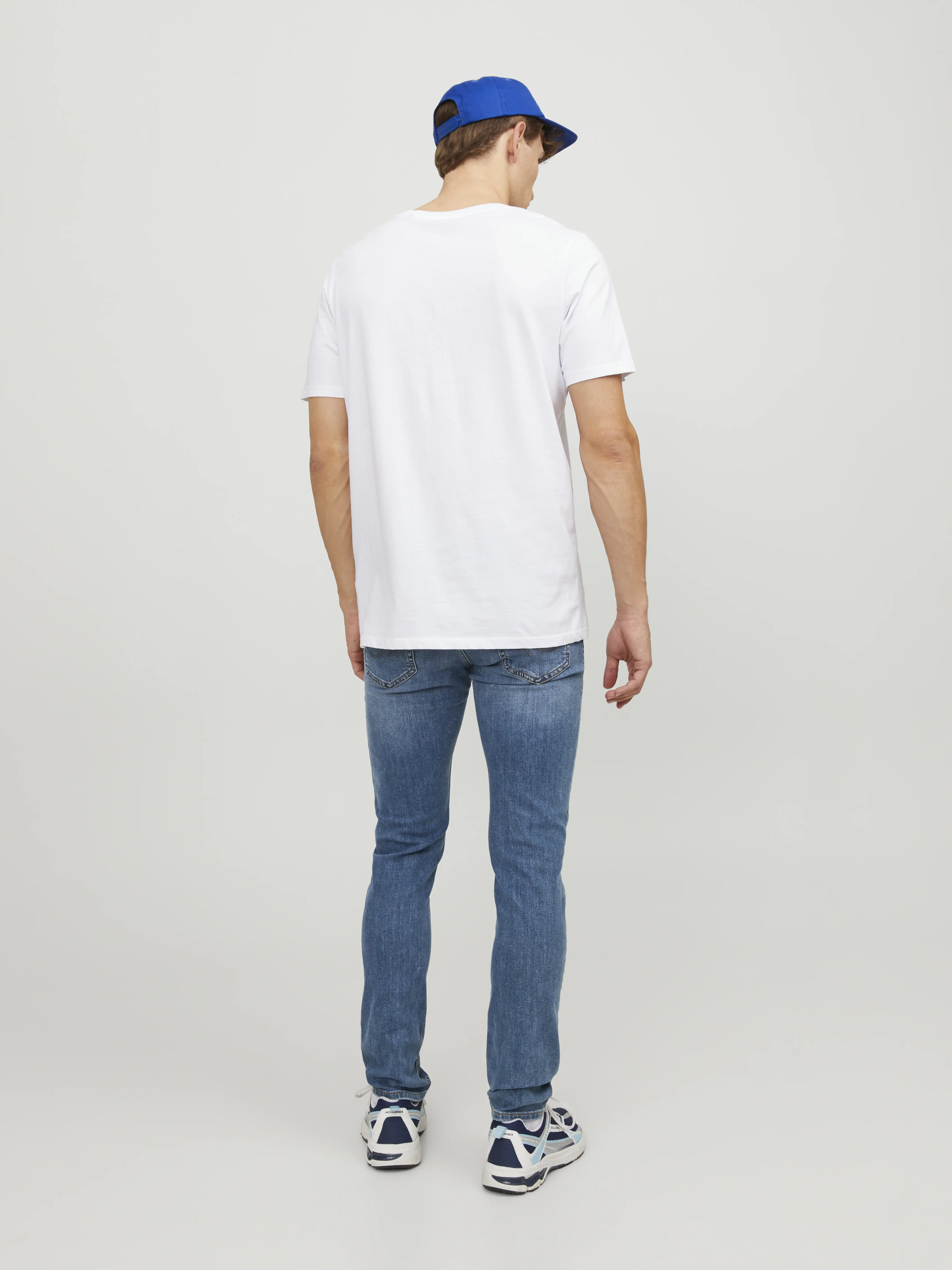Jack & Jones - GLENN / Blue - Férfi farmernadrág