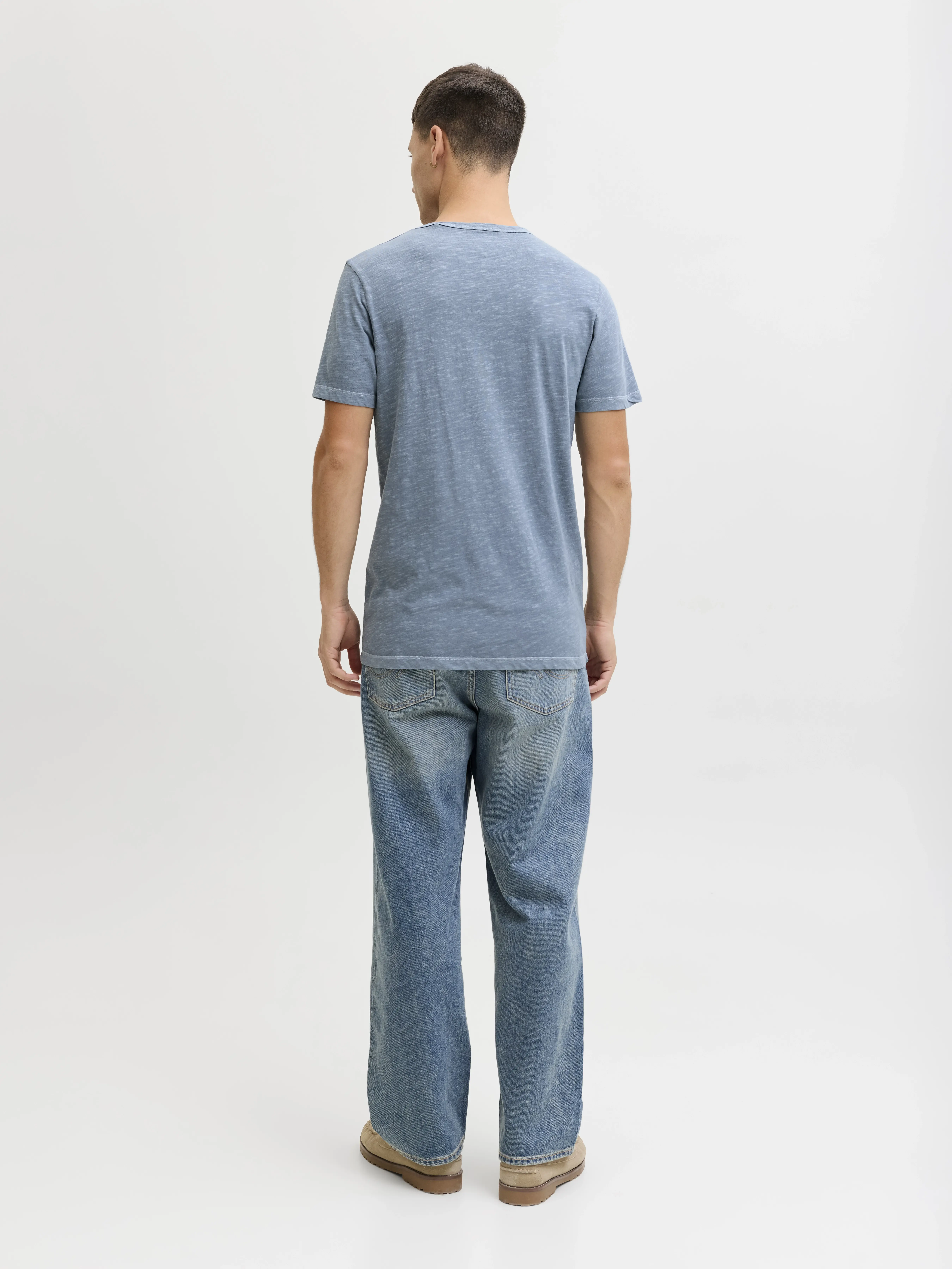 Jack & Jones - SPLIT / Grey - Férfi póló