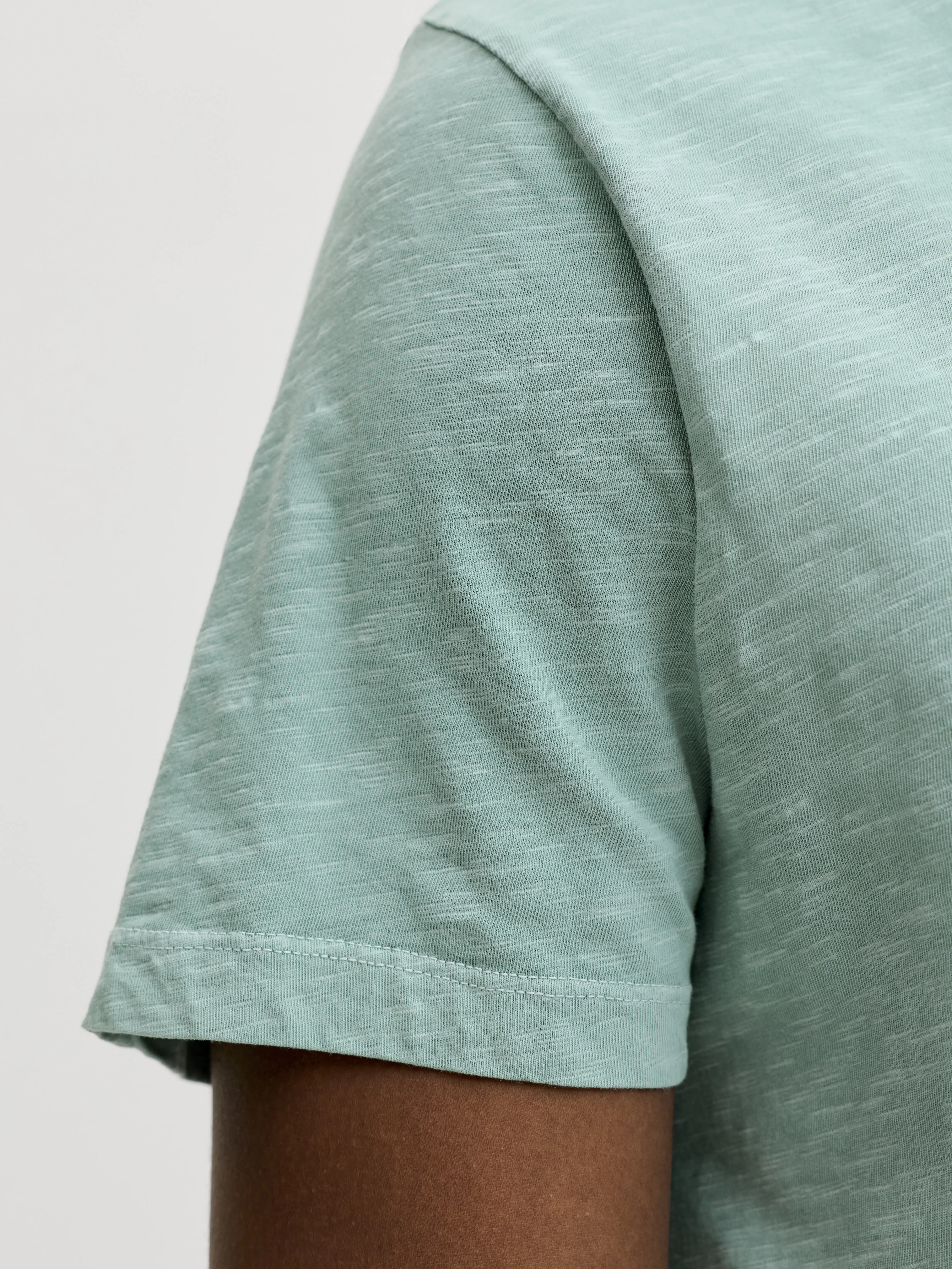 Jack & Jones - SPLIT / Turquoise - Férfi póló